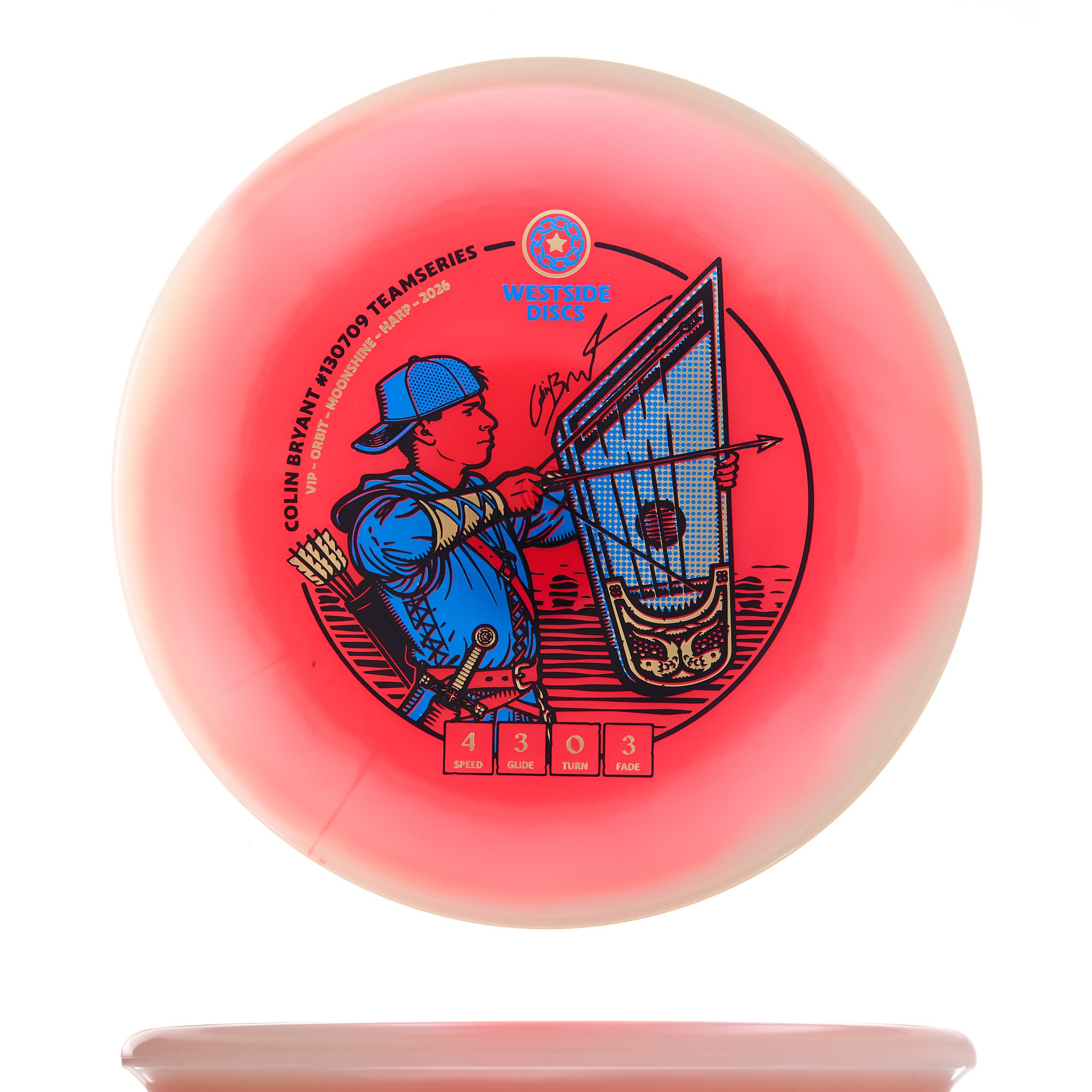 Colin Bryant Team Series Glow VIP Moonshine Orbit Harp