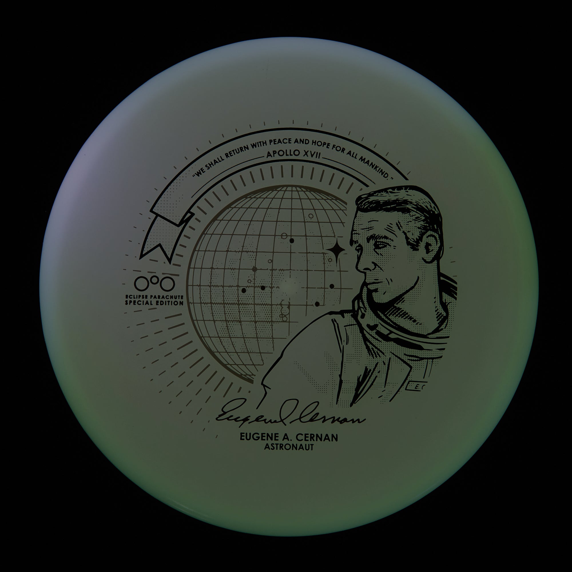 Special Edition Color Glow - White Eclipse 2.0 - Parachute