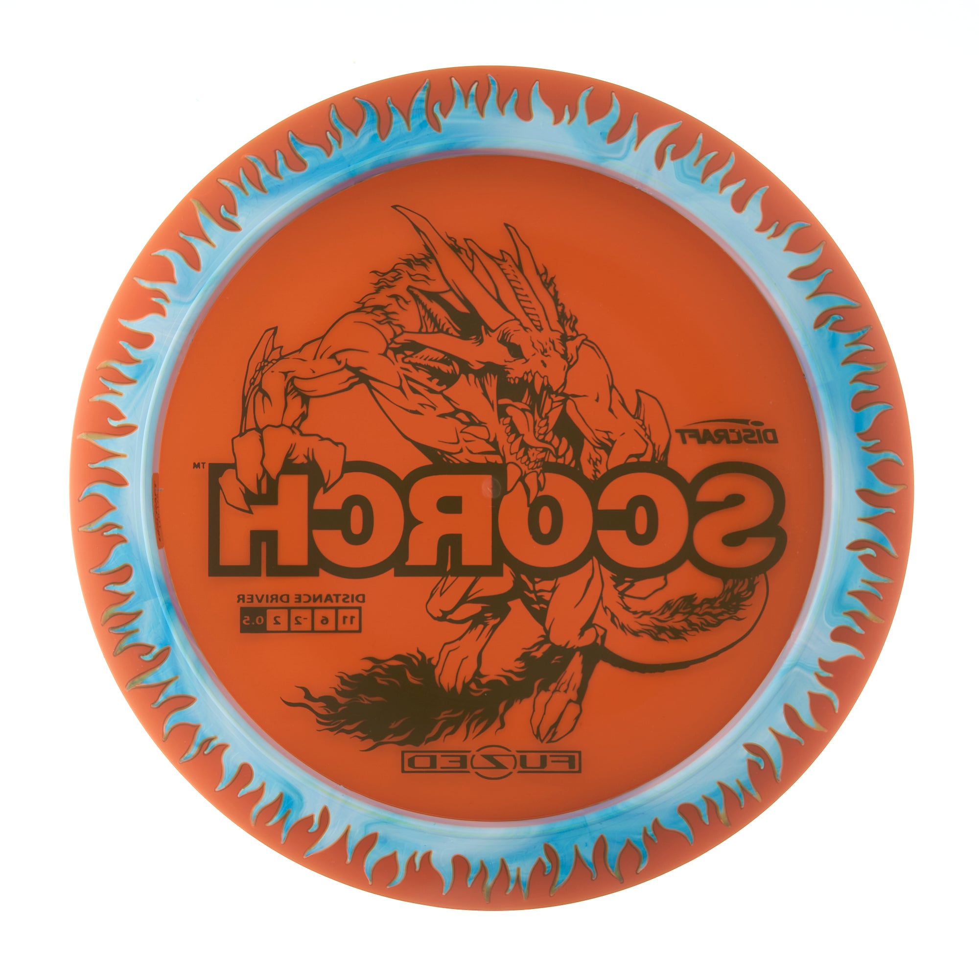 Flame Pattern Fuzed Line Scorch