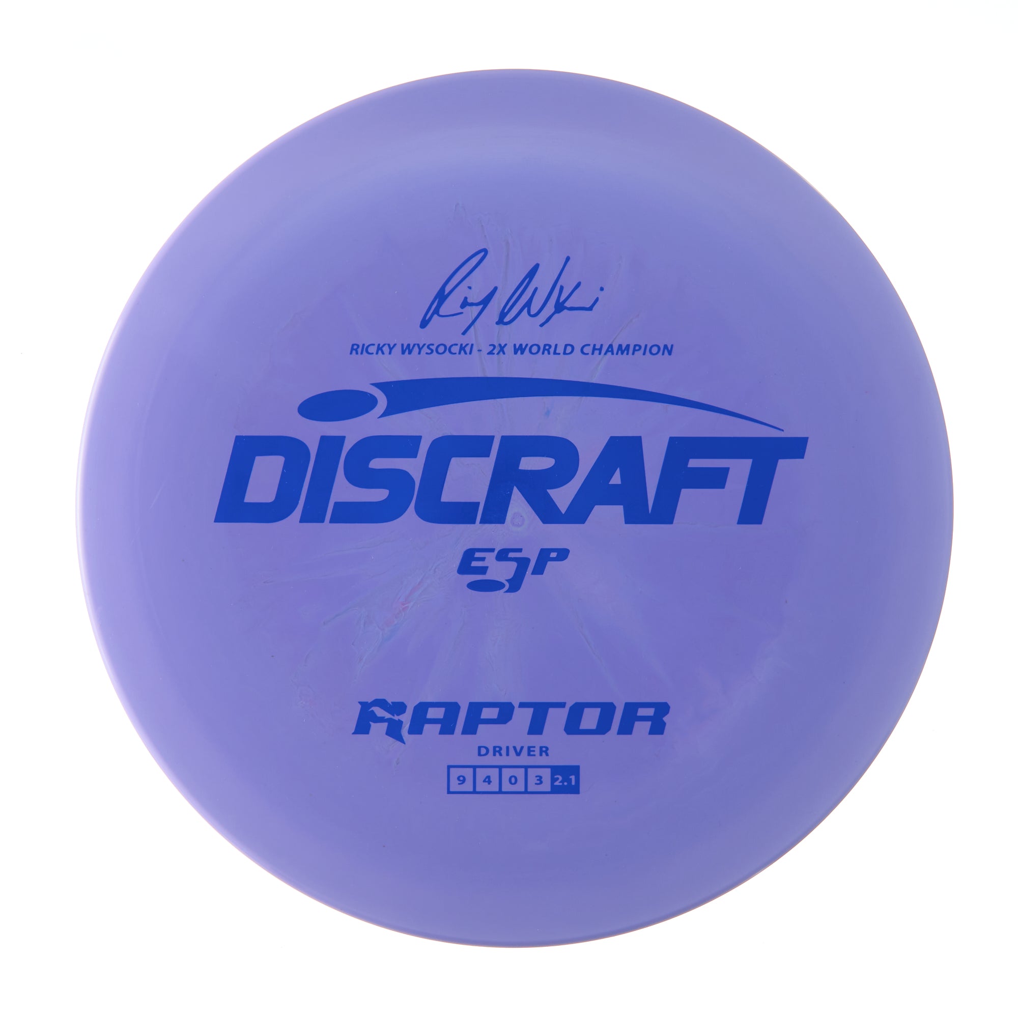 Ricky Wysocki 2X World Champion ESP Raptor