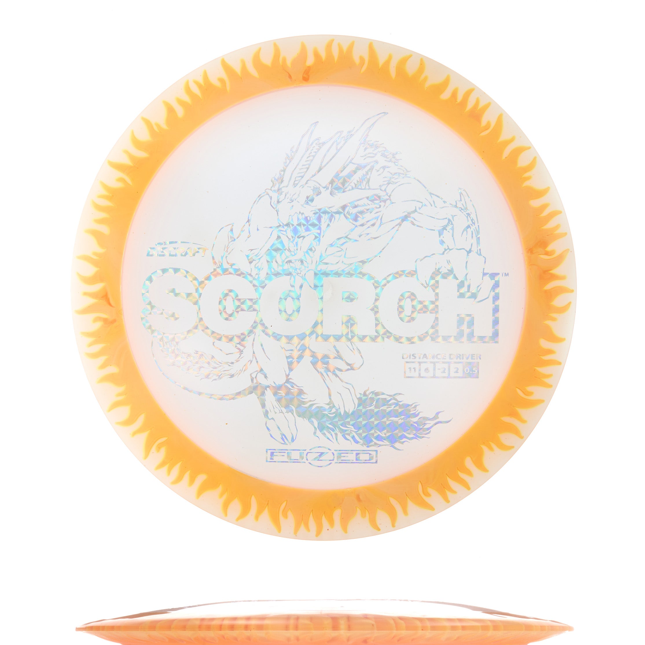 Flame Pattern Fuzed Line Scorch