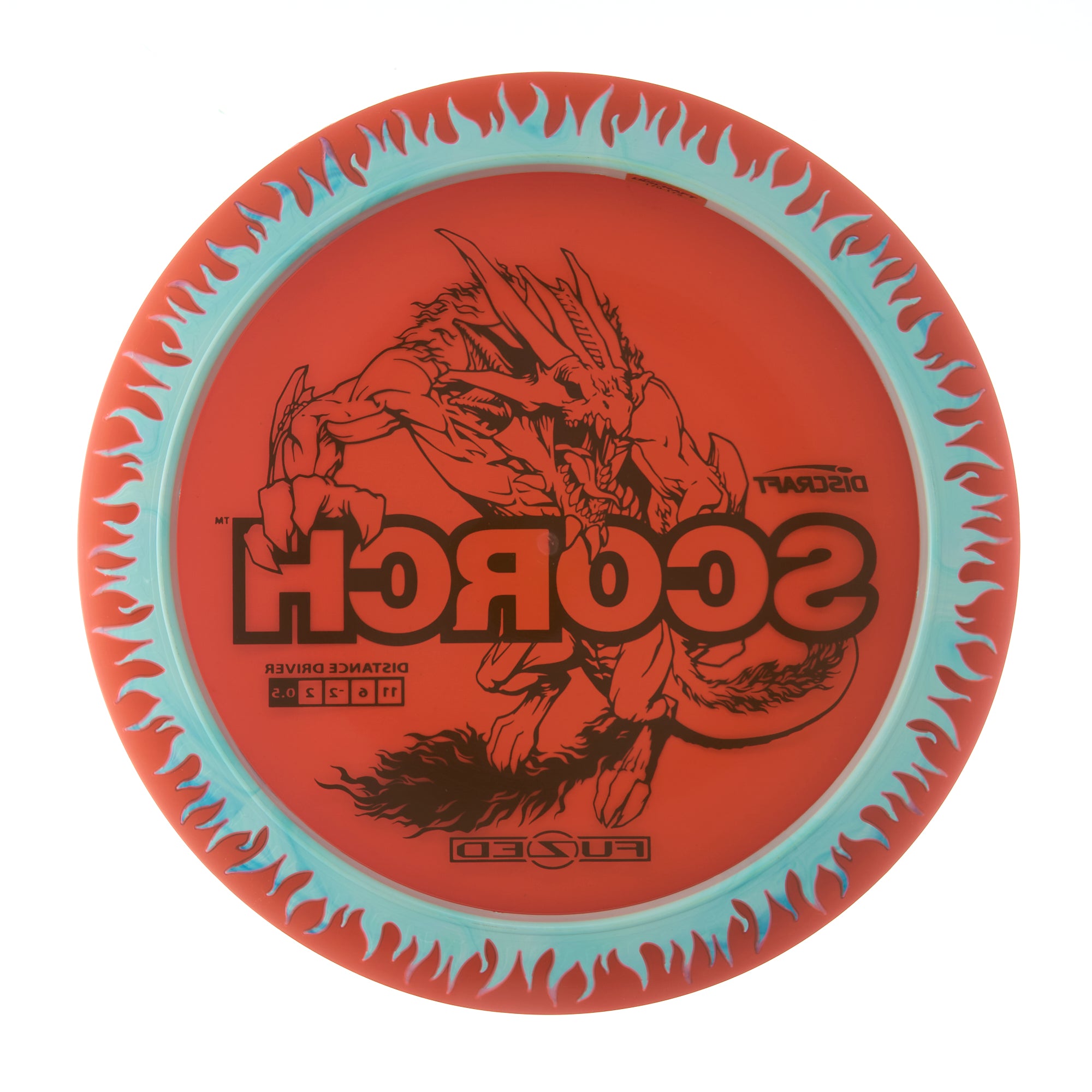 Flame Pattern Fuzed Line Scorch