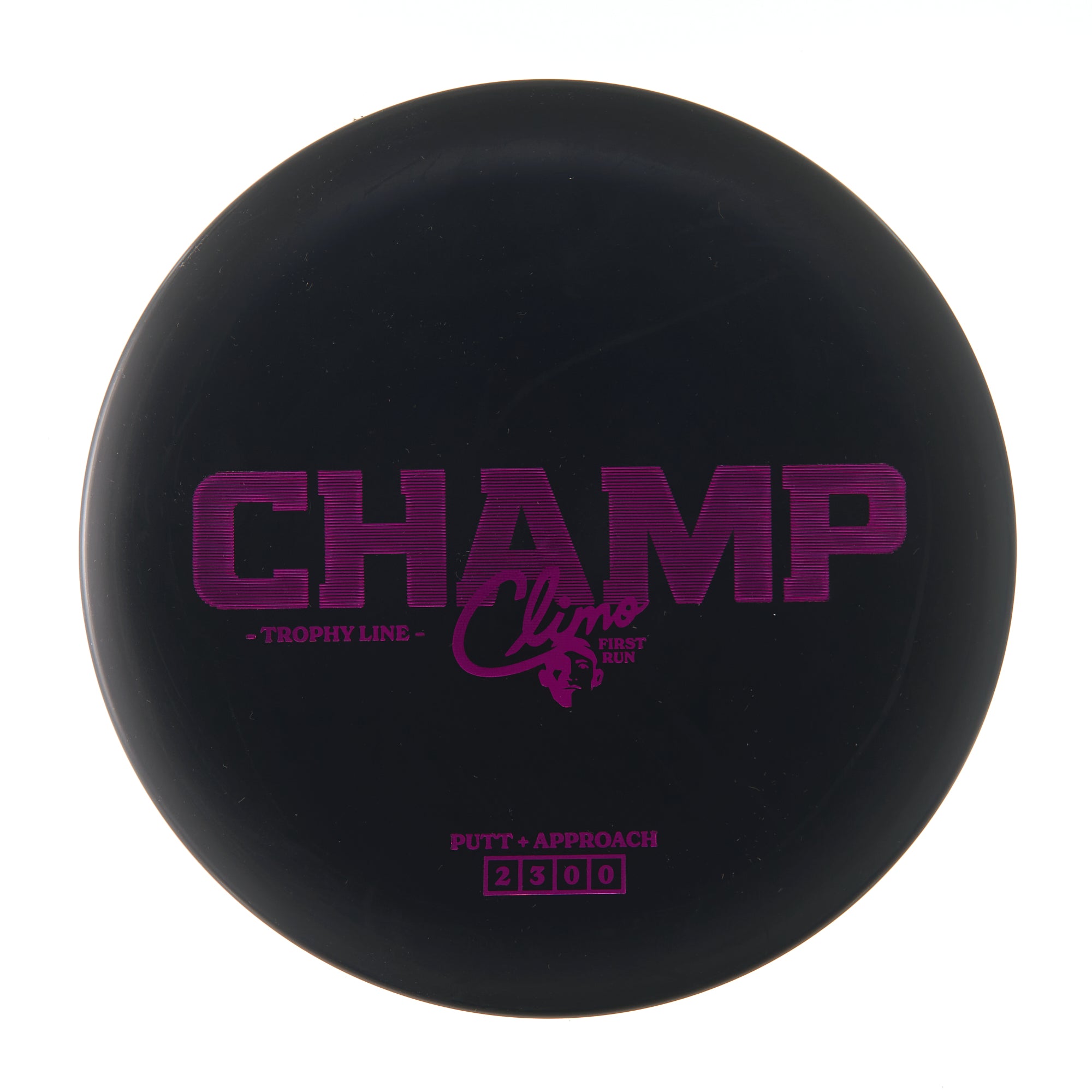 First Run Trophy Line Champ