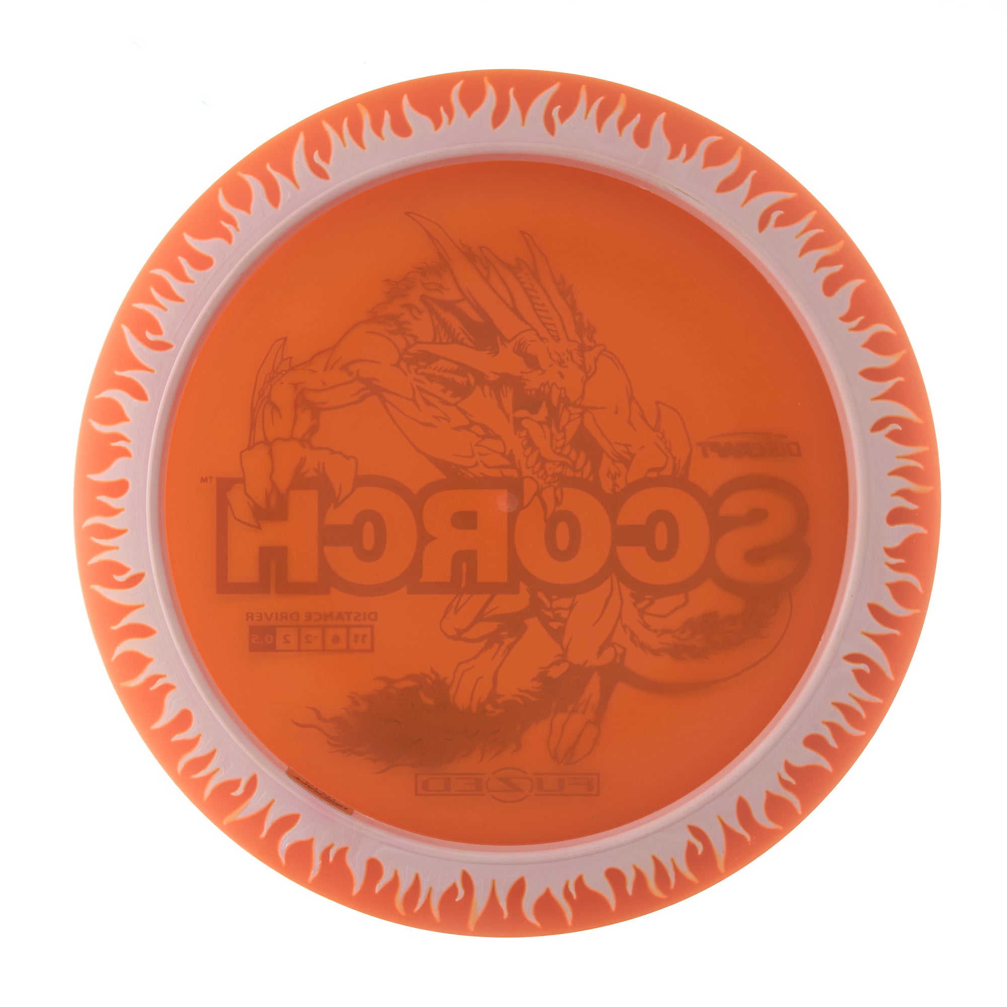 Flame Pattern Fuzed Line Scorch