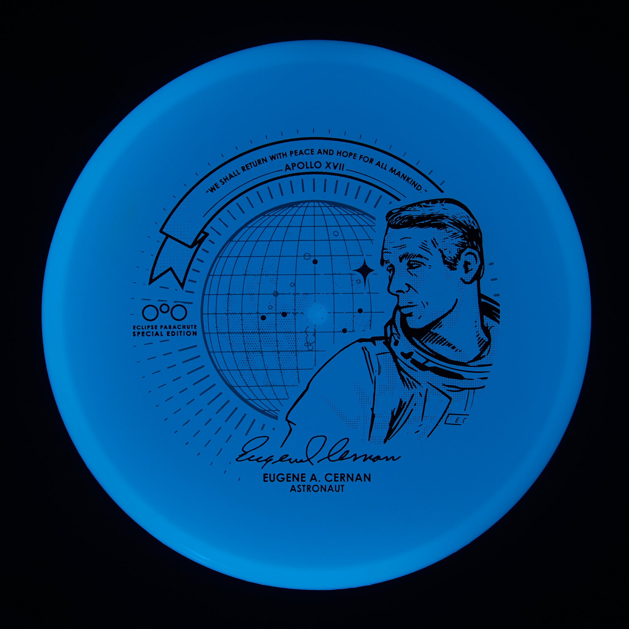 Special Edition Color Glow - Blue Eclipse 2.0 - Parachute