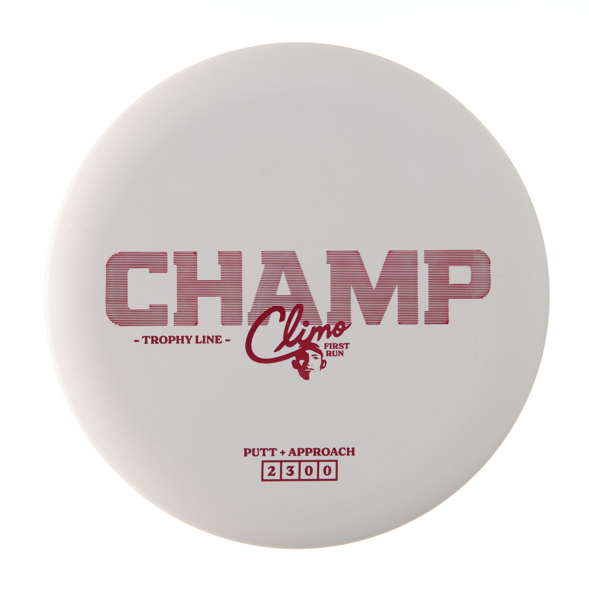 First Run Trophy Line Champ