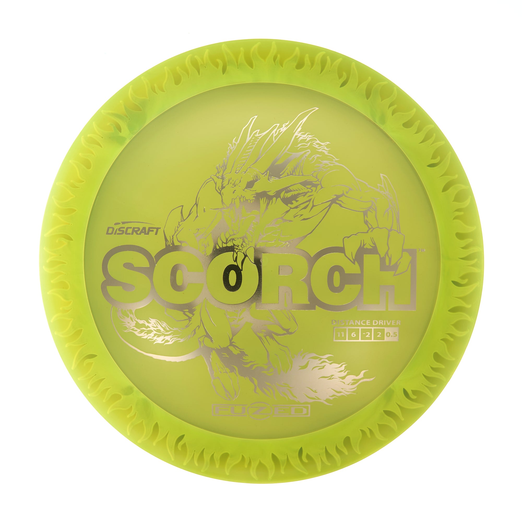 Flame Pattern Fuzed Line Scorch