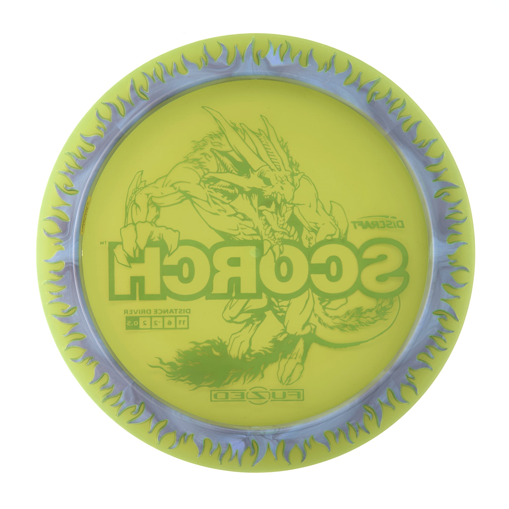 Flame Pattern Fuzed Line Scorch