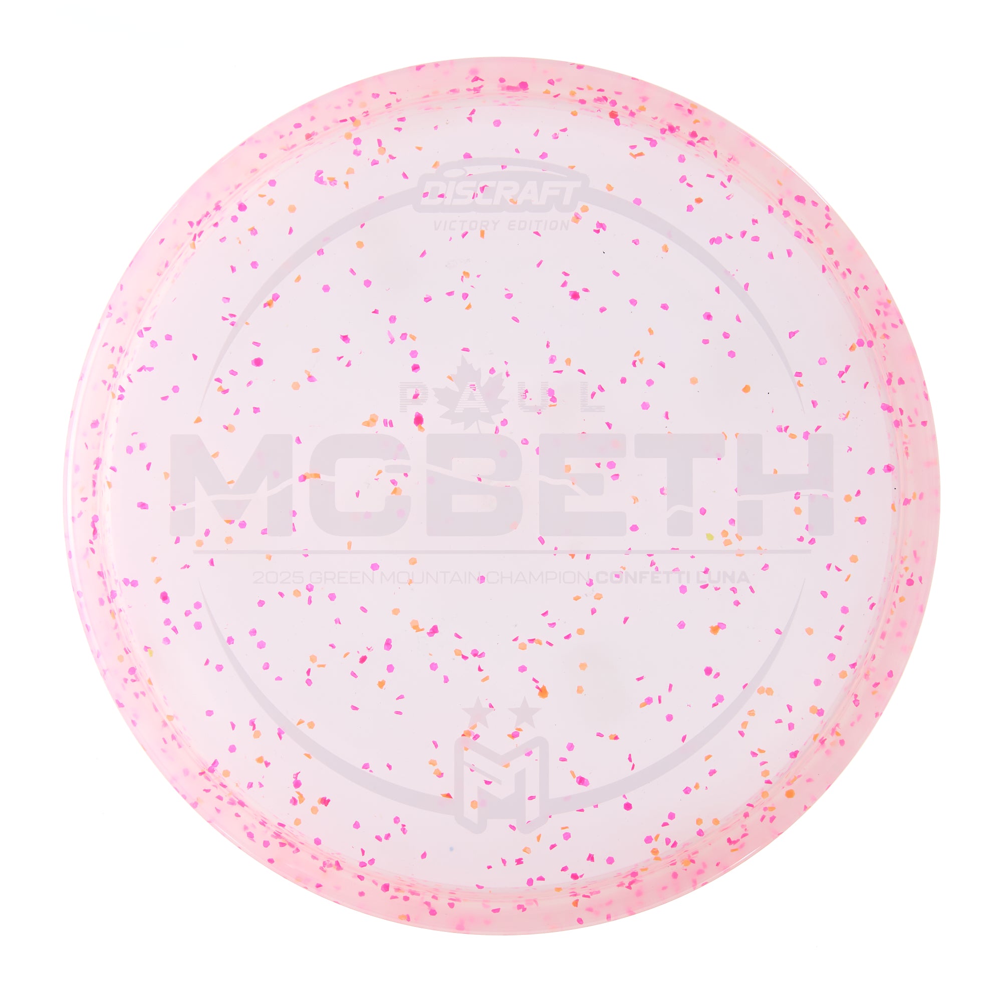 Paul McBeth 2025 Green Mountain Champion Victory Edition Confetti Luna