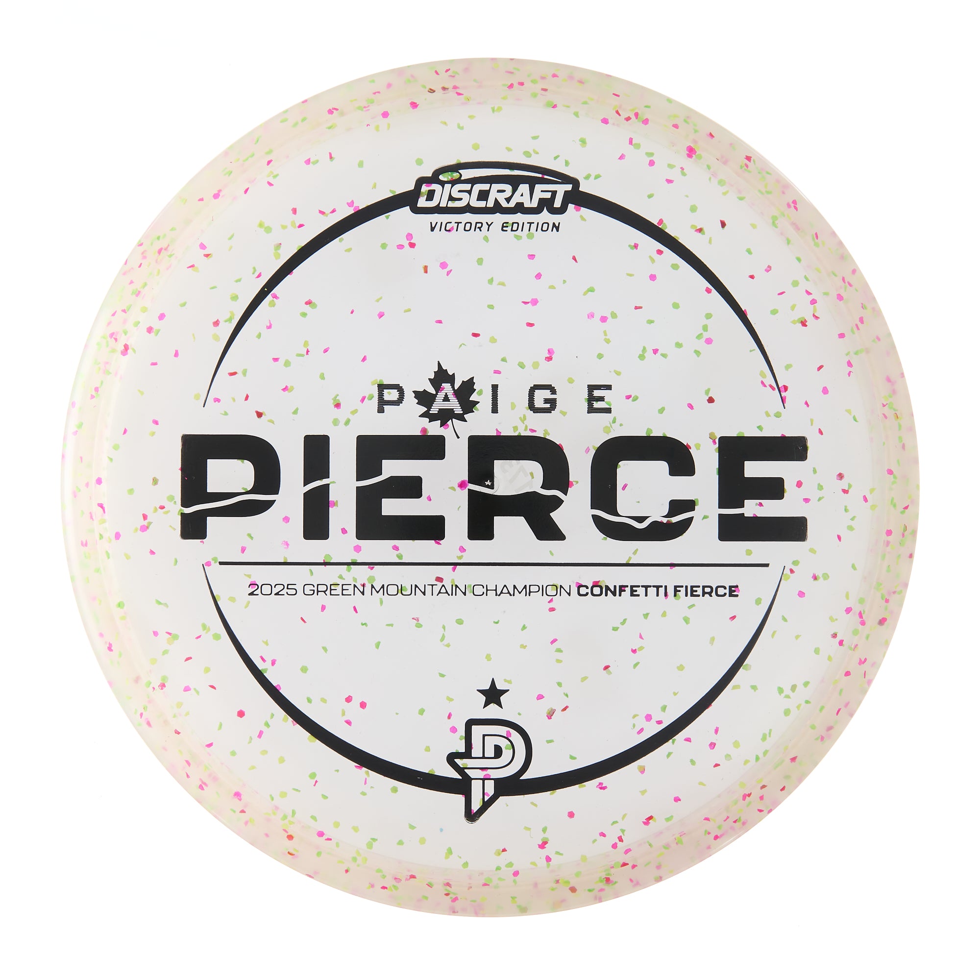 Paige Pierce 2025 Green Mountain Champion Victory Edition Confetti Fierce