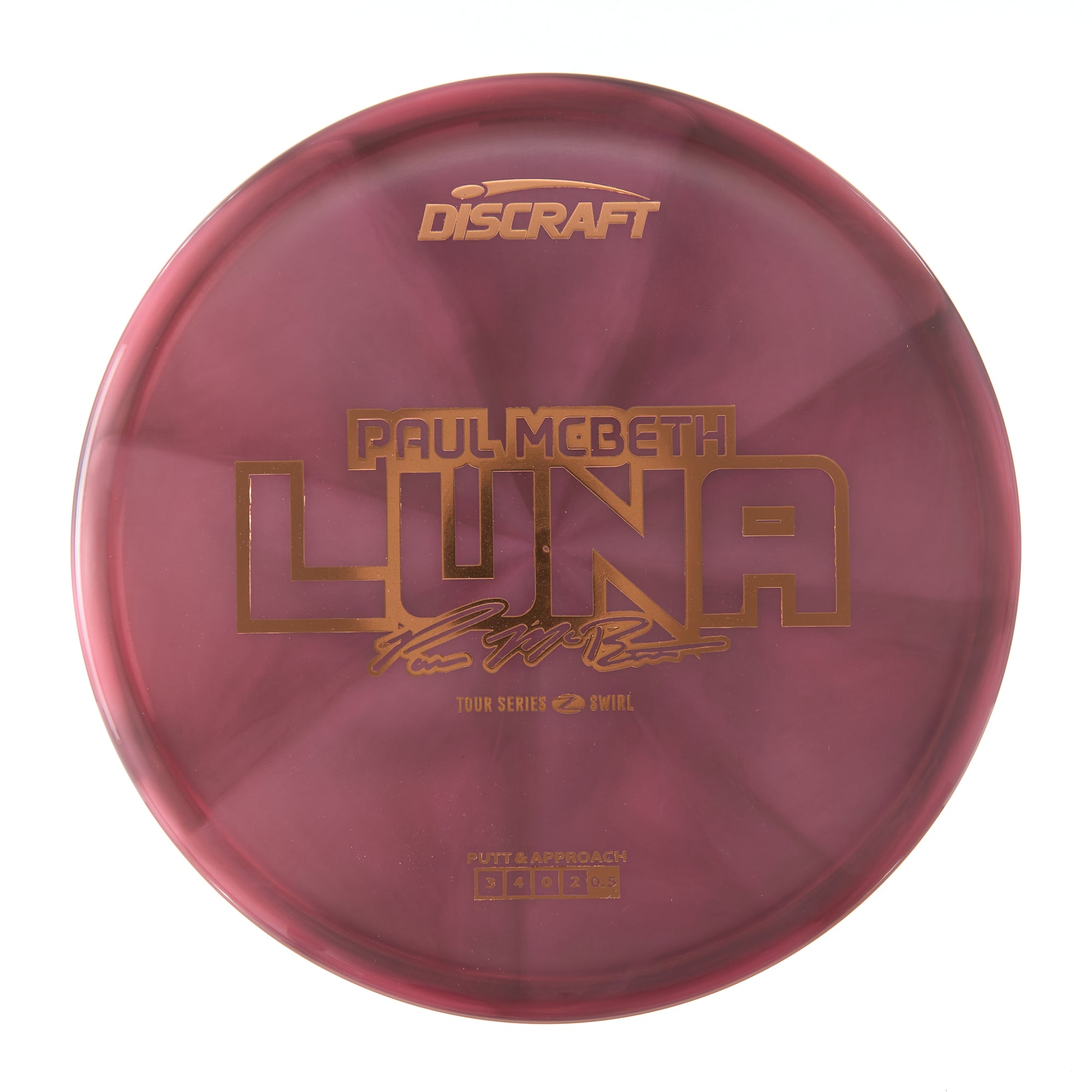 2025 Paul McBeth Tour Series Z Swirl Luna