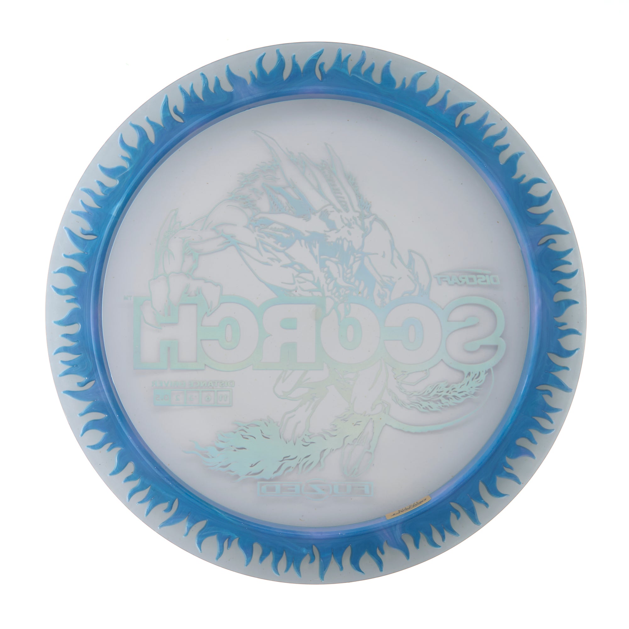 Flame Pattern Fuzed Line Scorch