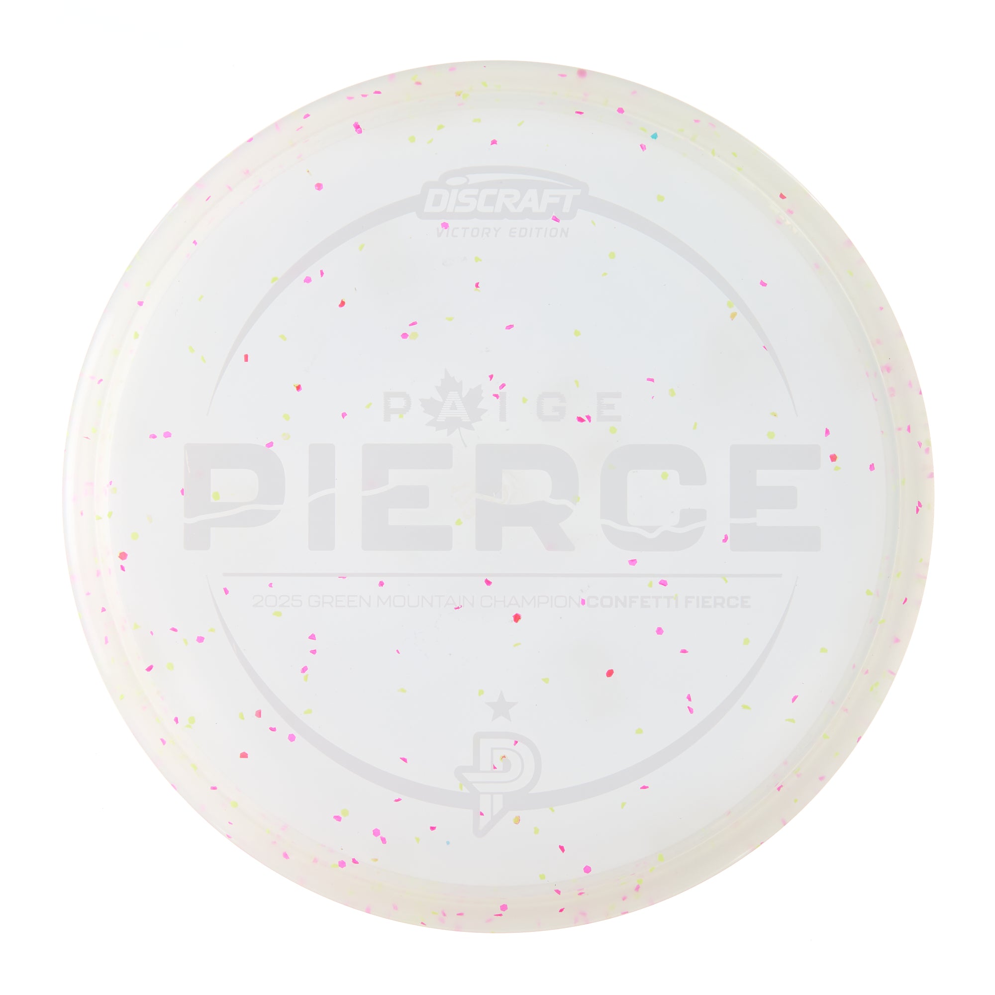 Paige Pierce 2025 Green Mountain Champion Victory Edition Confetti Fierce