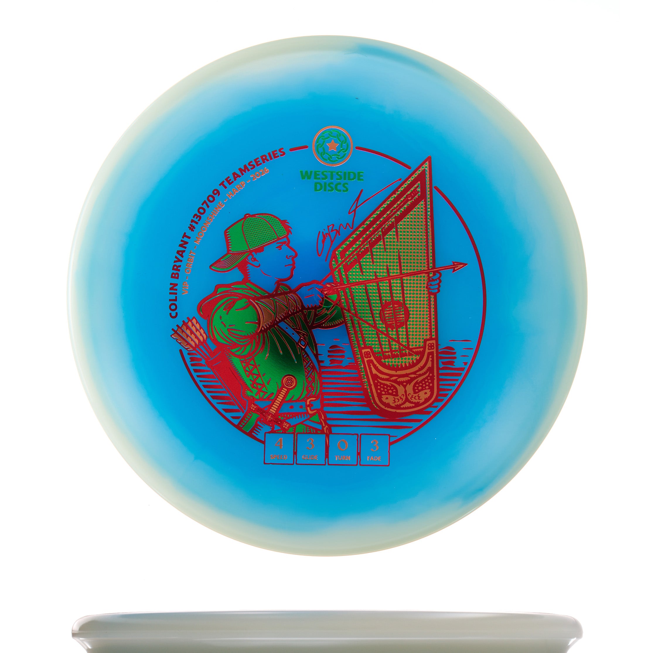 Colin Bryant Team Series Glow VIP Moonshine Orbit Harp