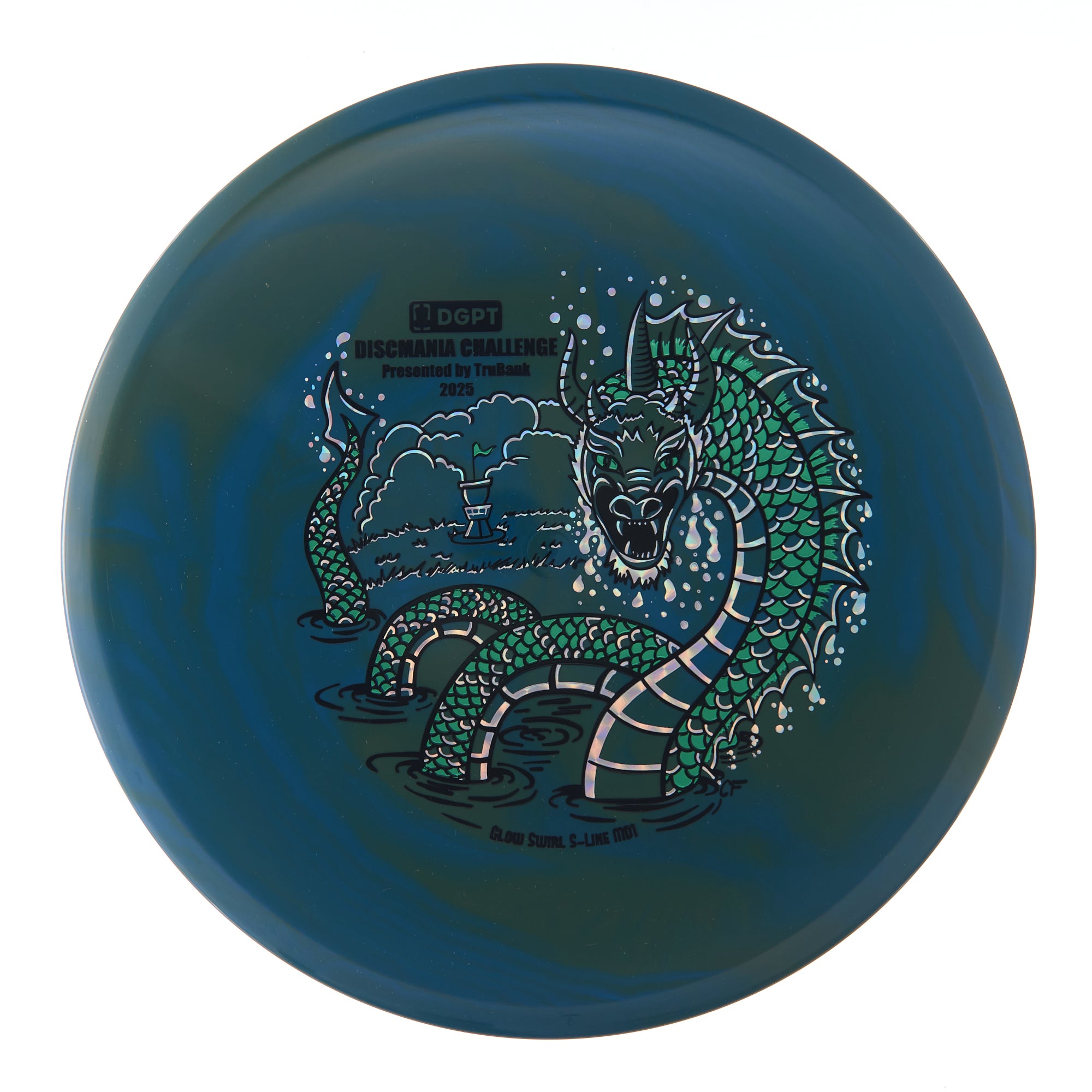 2025 Discmania Challenge Glow Swirl S-Line MD1