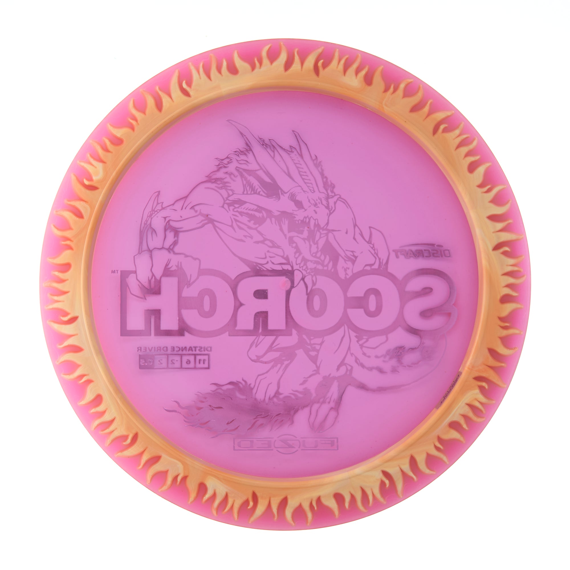 Flame Pattern Fuzed Line Scorch