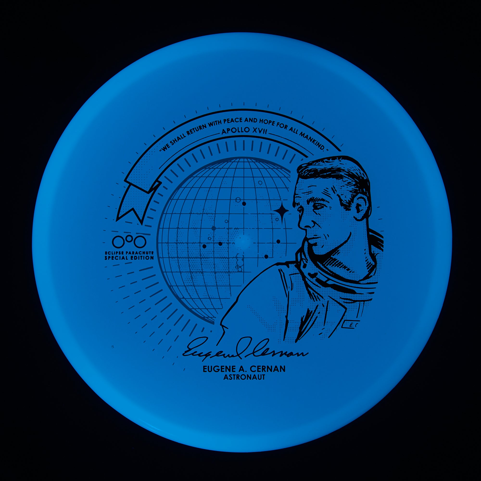 Special Edition Color Glow - Blue Eclipse 2.0 - Parachute