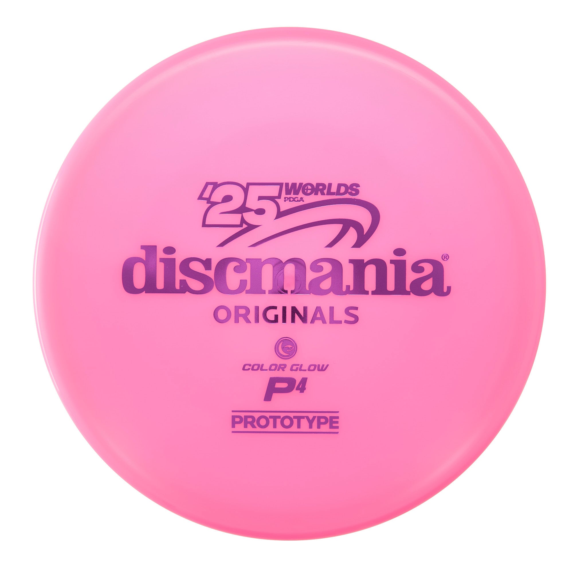 2025 PDGA Worlds Prototype Color Glow C-Line P4