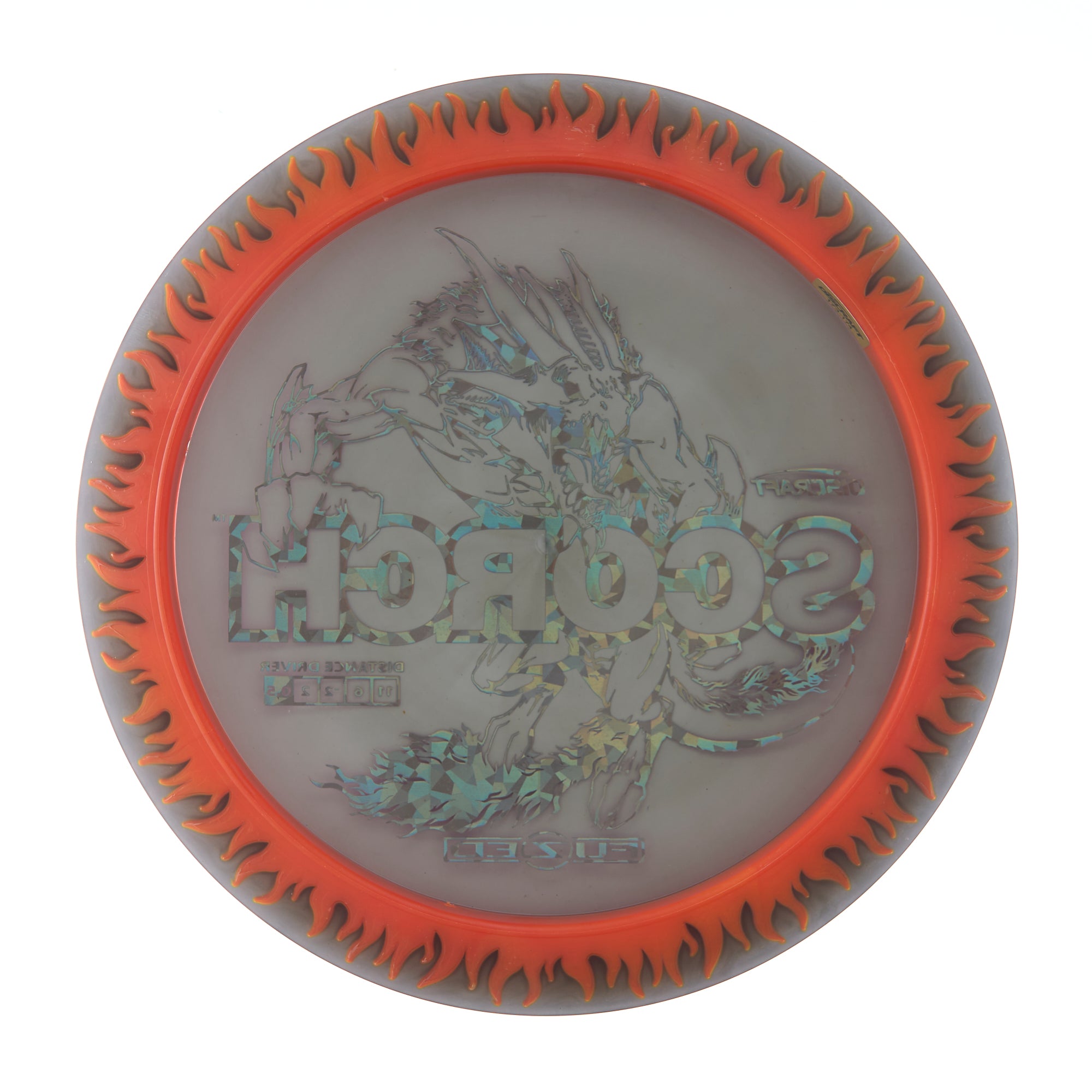 Flame Pattern Fuzed Line Scorch