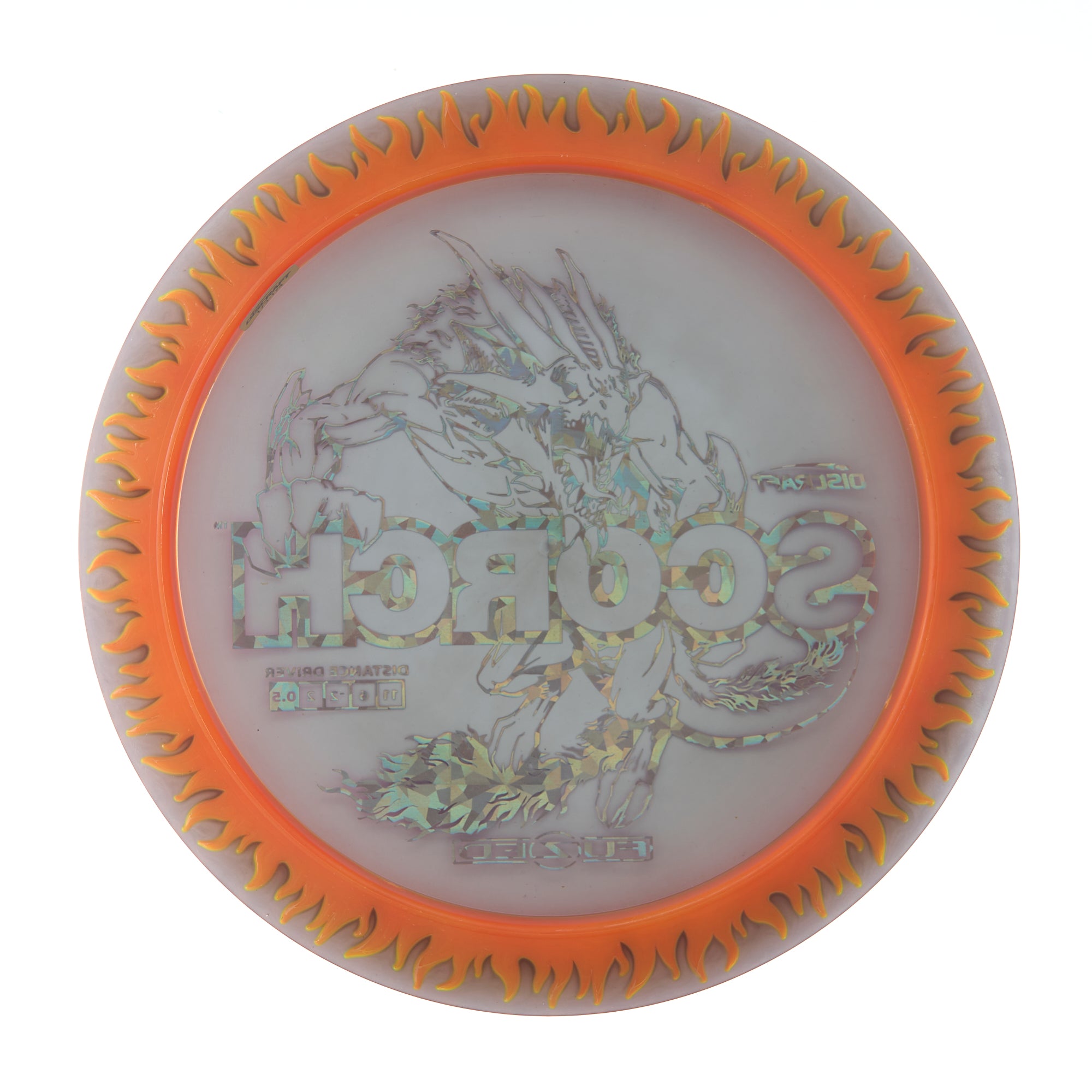 Flame Pattern Fuzed Line Scorch