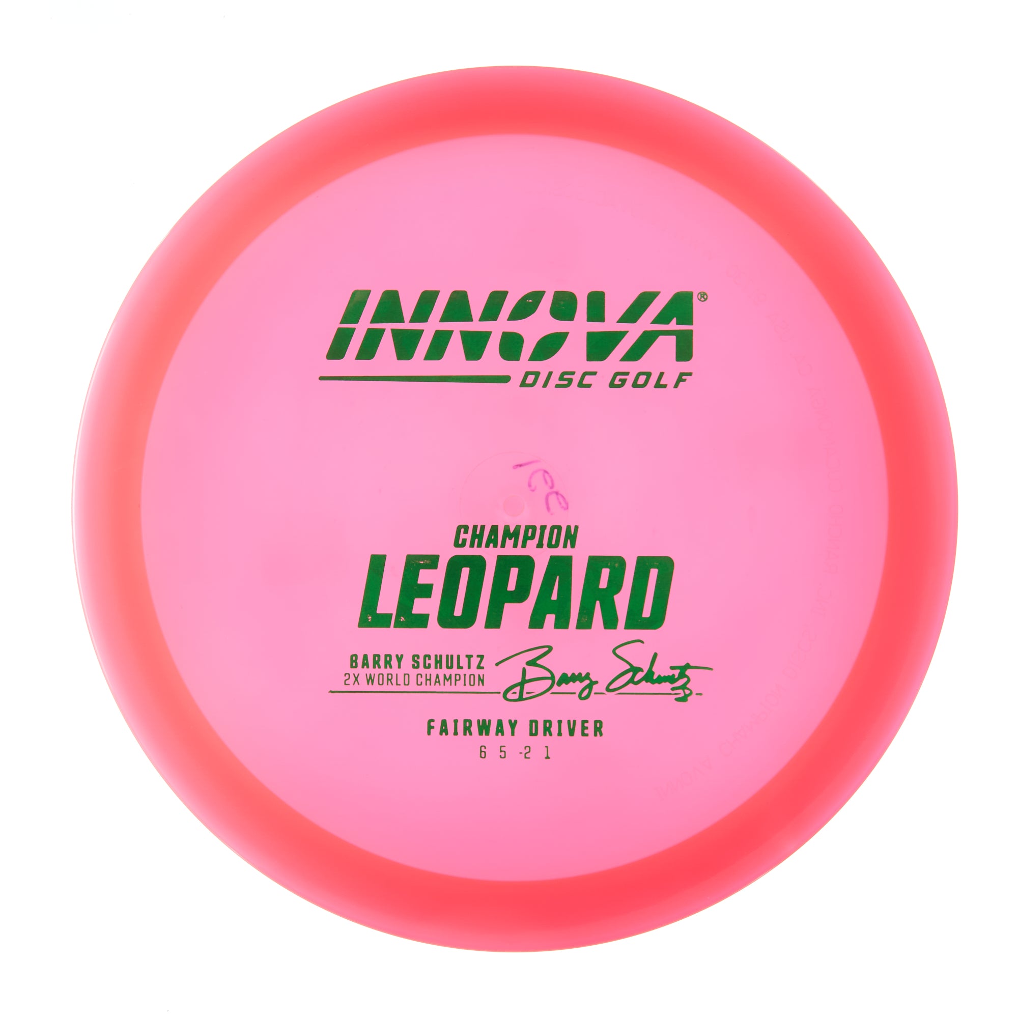 Barry Schultz 2x World Champion Champion Leopard