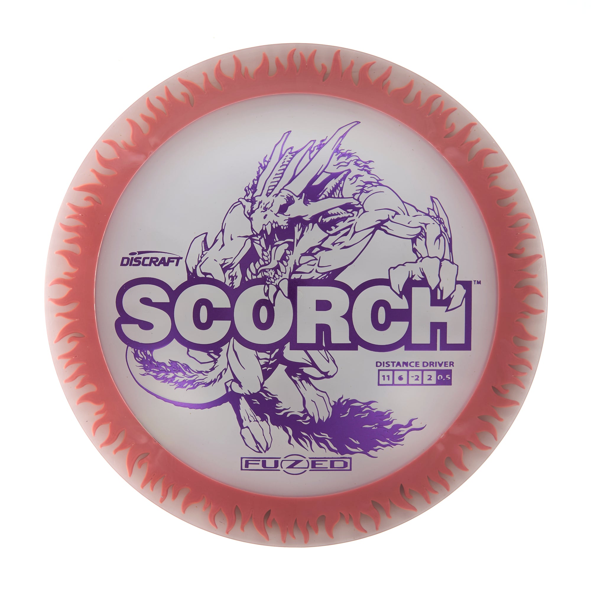 Flame Pattern Fuzed Line Scorch