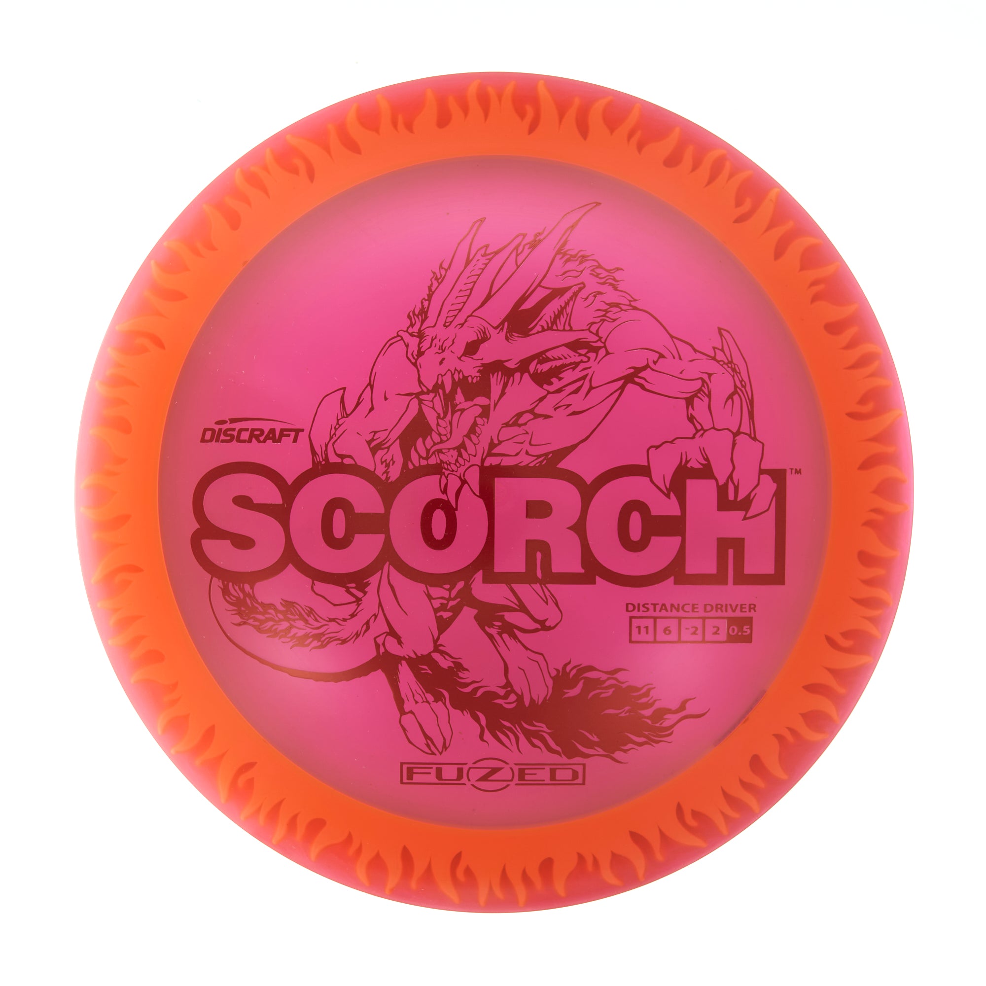 Flame Pattern Fuzed Line Scorch