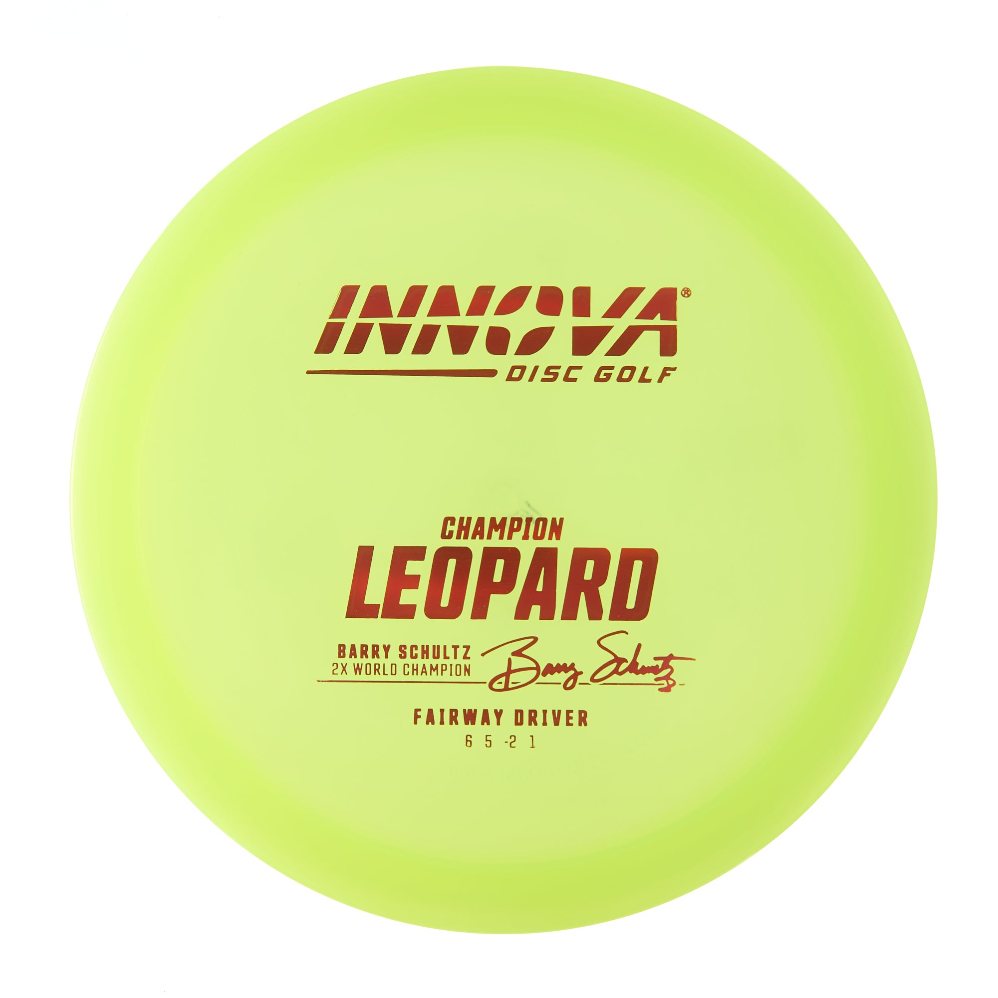 Barry Schultz 2x World Champion Champion Leopard