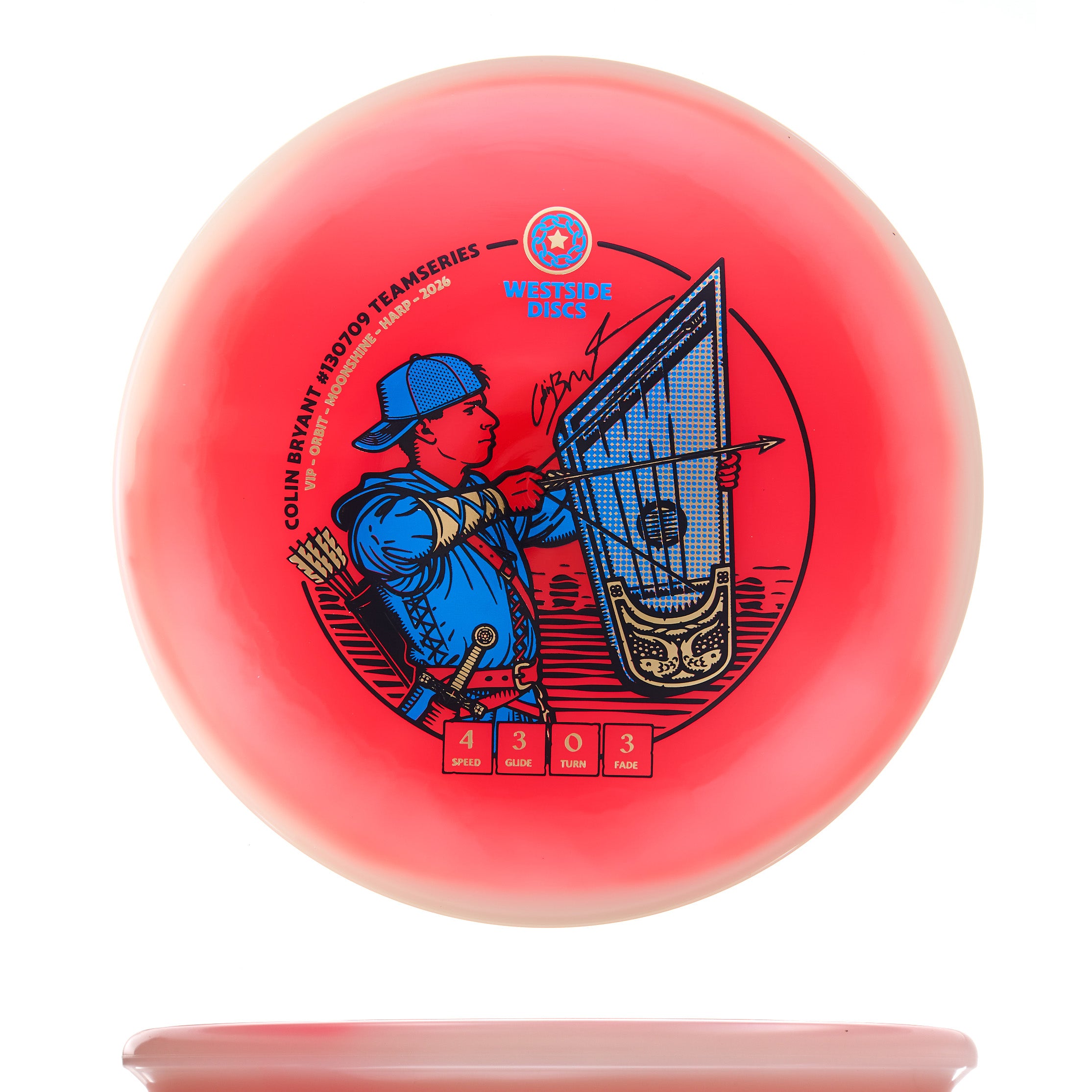 Colin Bryant Team Series Glow VIP Moonshine Orbit Harp