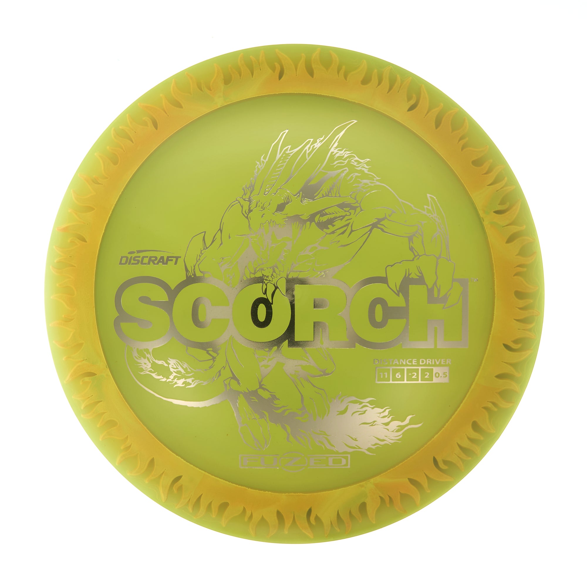 Flame Pattern Fuzed Line Scorch