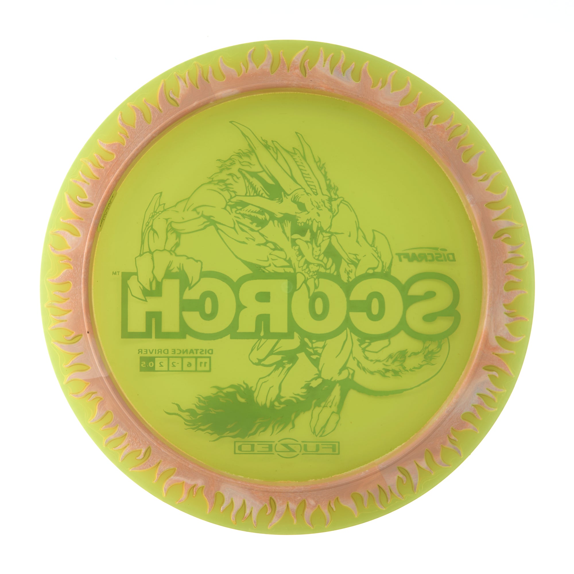 Flame Pattern Fuzed Line Scorch