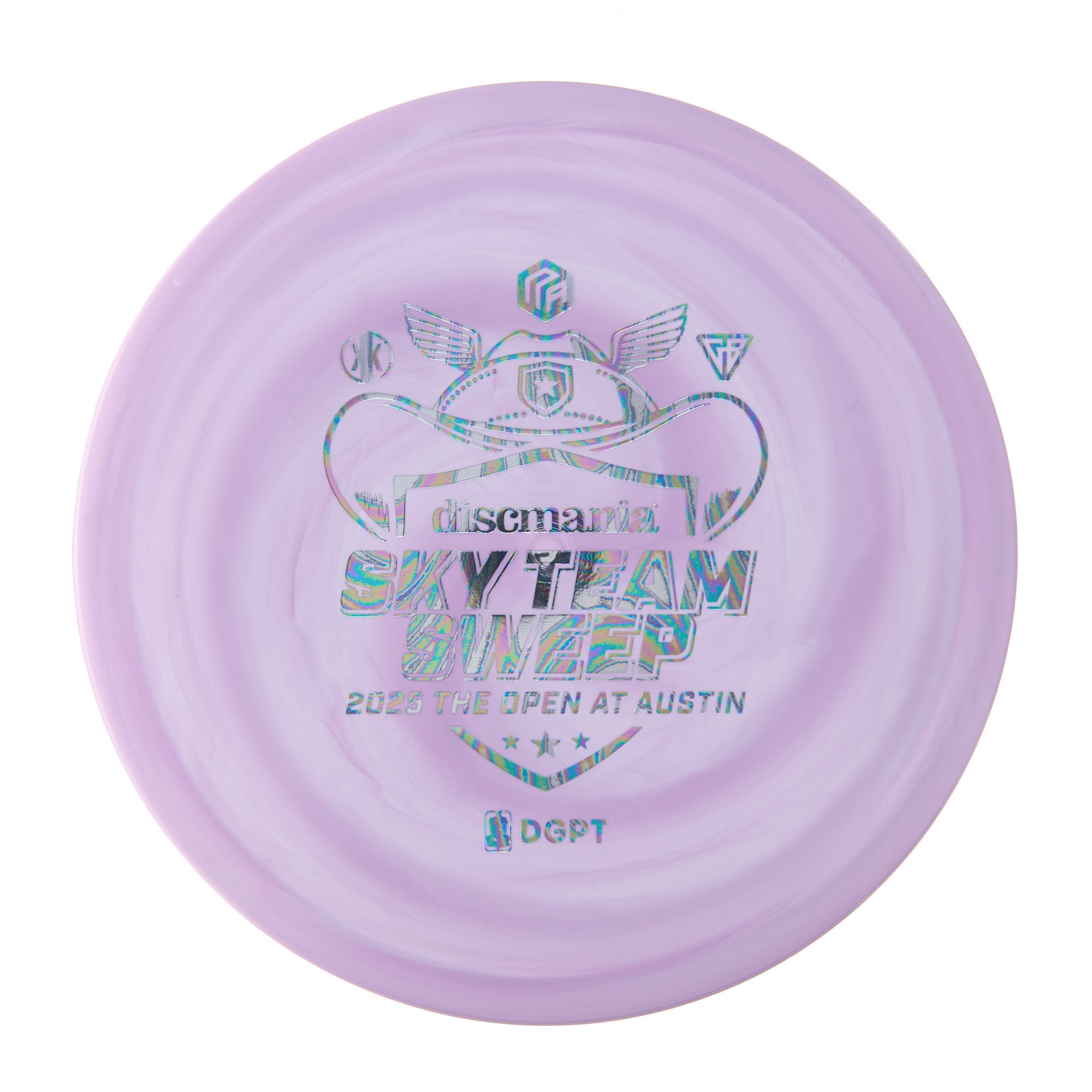 2025 The Open at Austin Sky Team Sweep Triumph Series D-Line Flex 2 Swirl FD