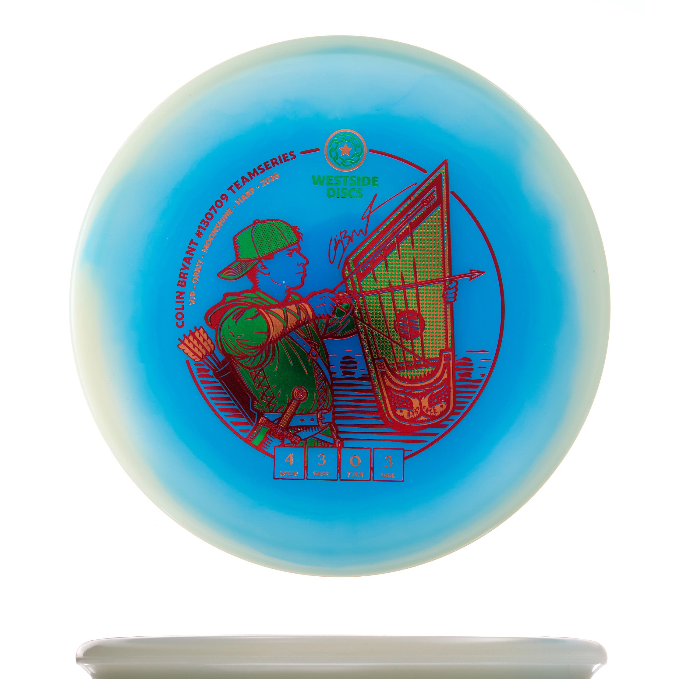 Colin Bryant Team Series Glow VIP Moonshine Orbit Harp