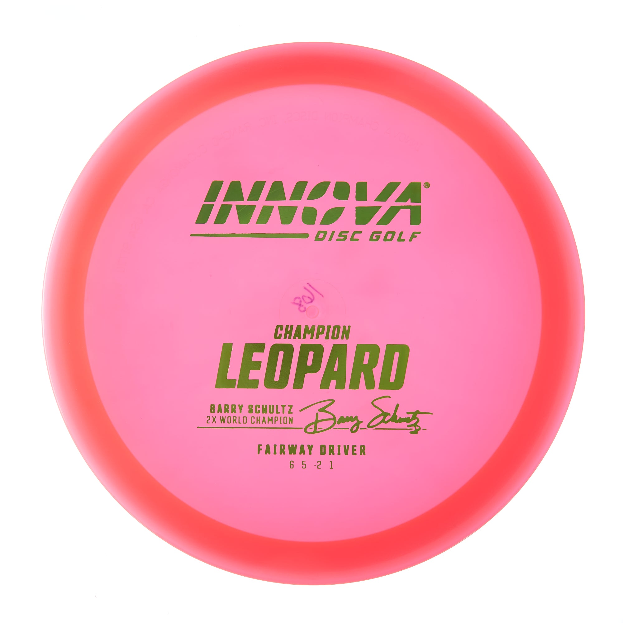 Barry Schultz 2x World Champion Champion Leopard