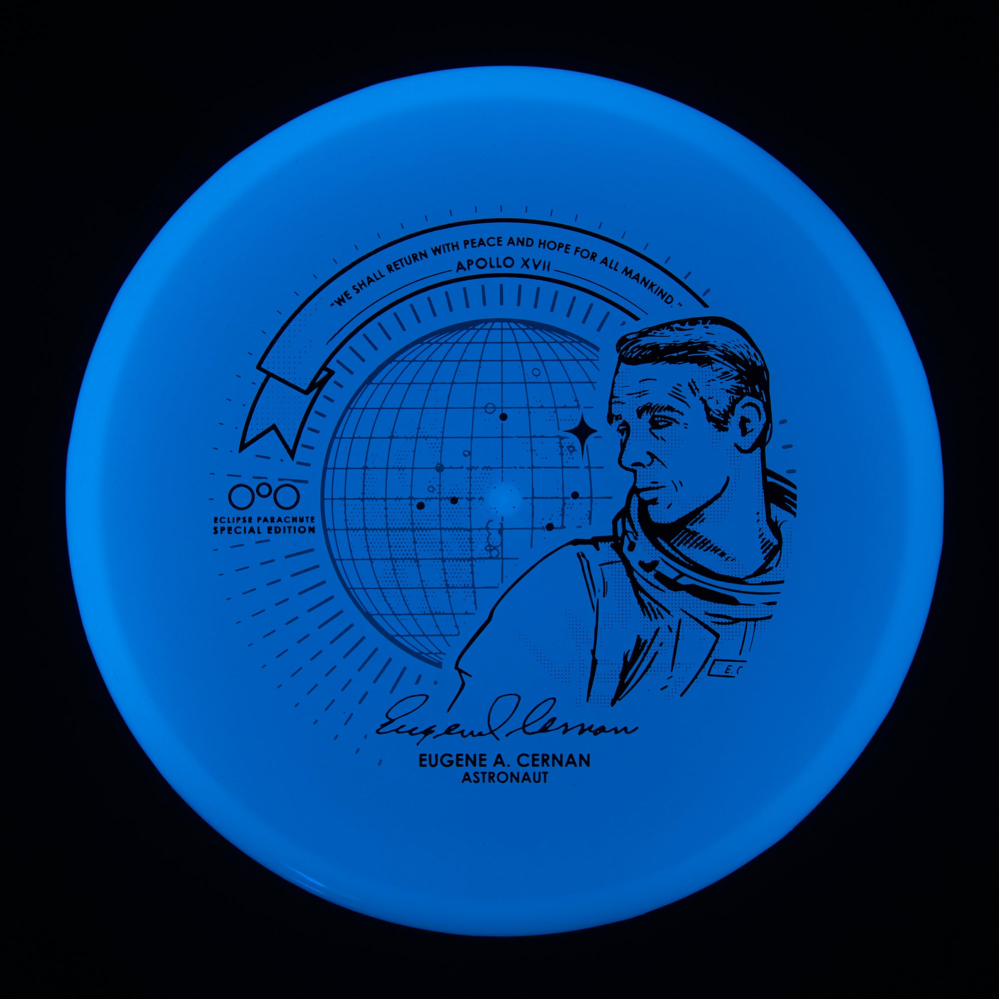 Special Edition Color Glow - Blue Eclipse 2.0 - Parachute