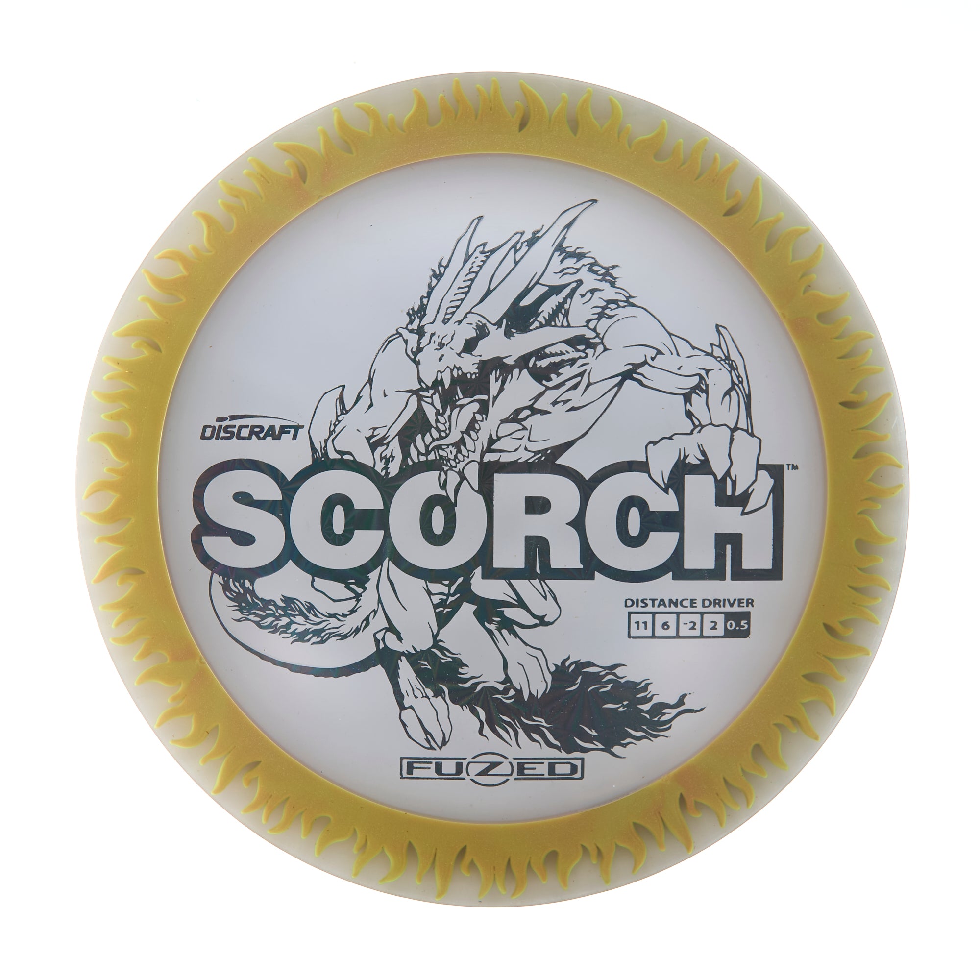 Flame Pattern Fuzed Line Scorch