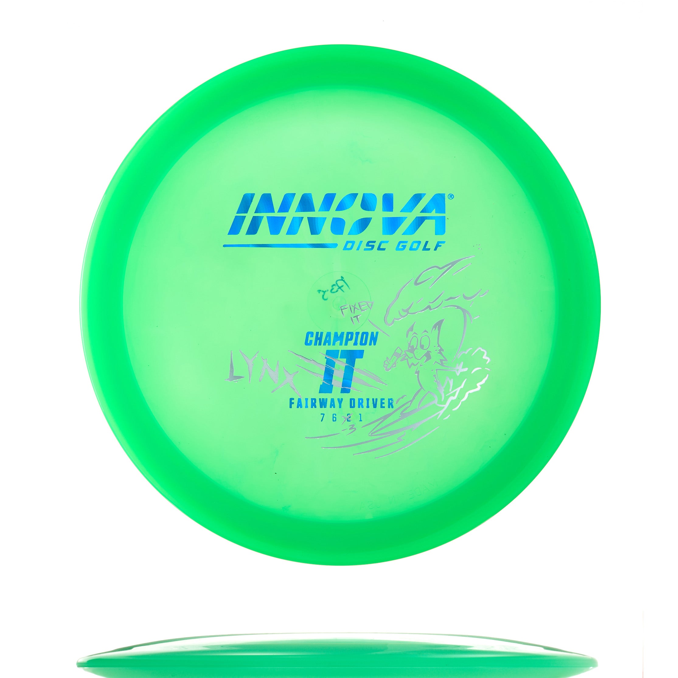 Over Stamped IT Champion Lynx