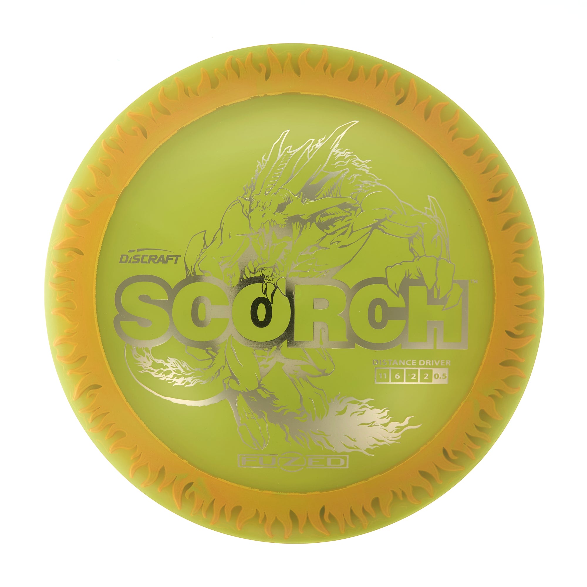 Flame Pattern Fuzed Line Scorch