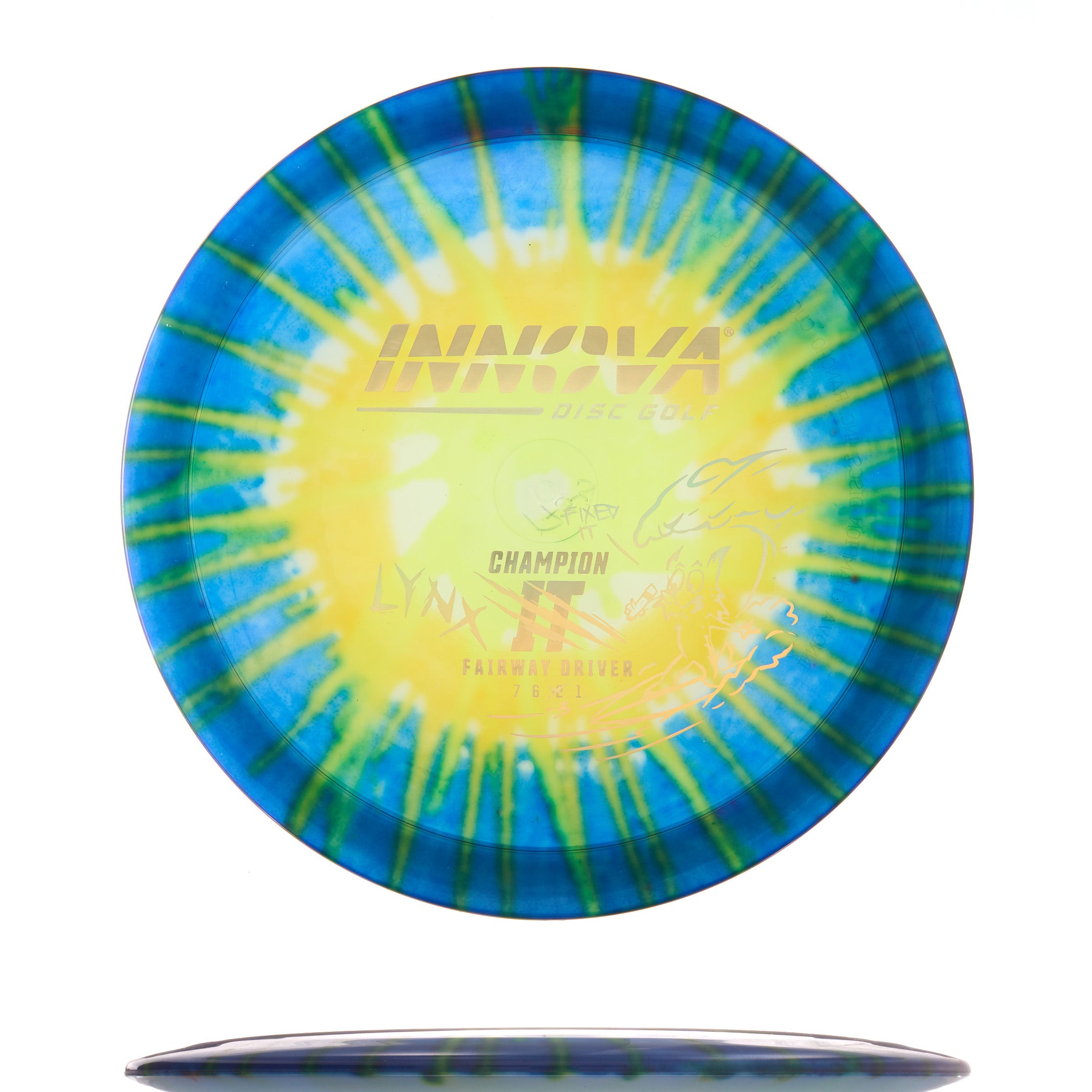 Over Stamped IT I-Dye Champion Lynx