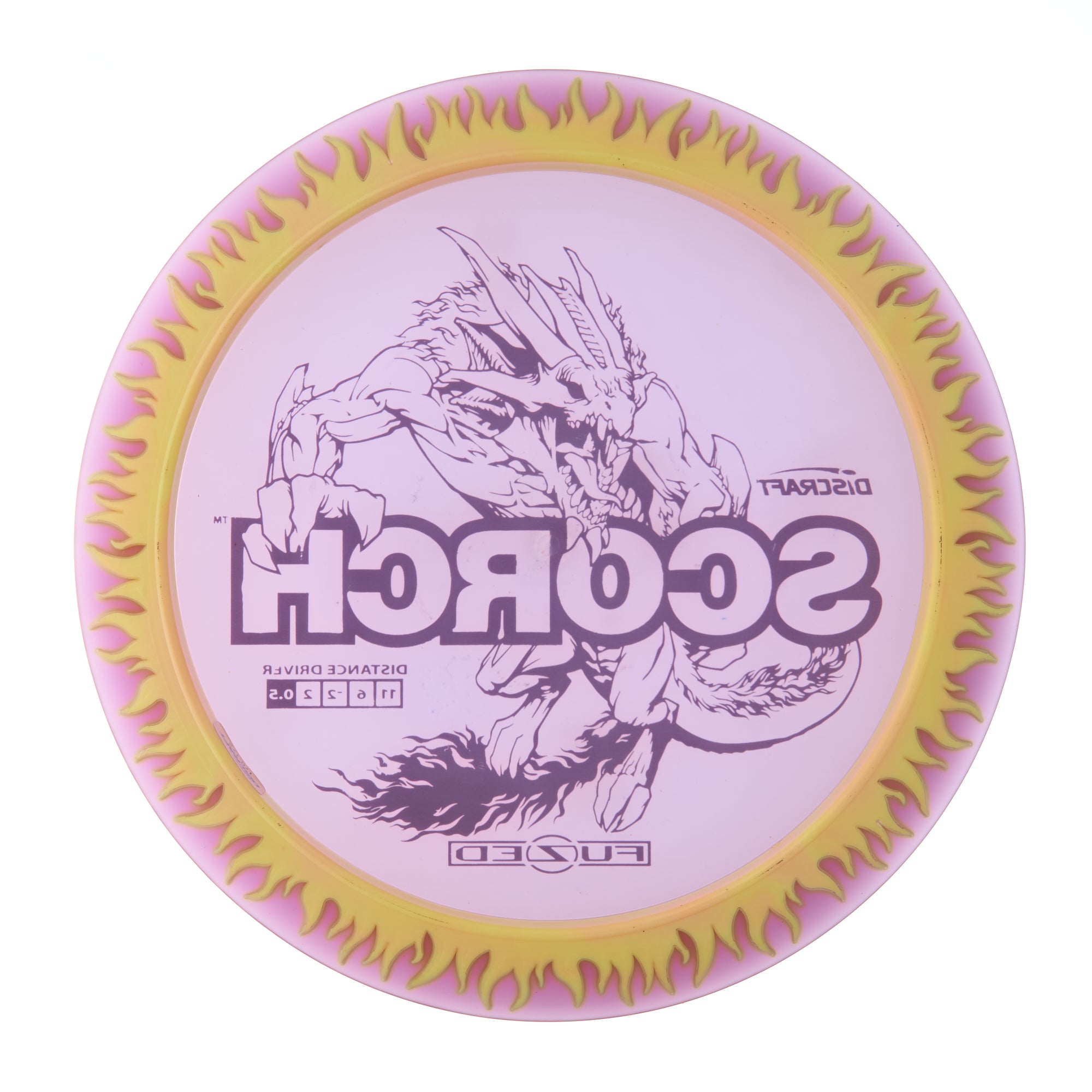 Flame Pattern Fuzed Line Scorch