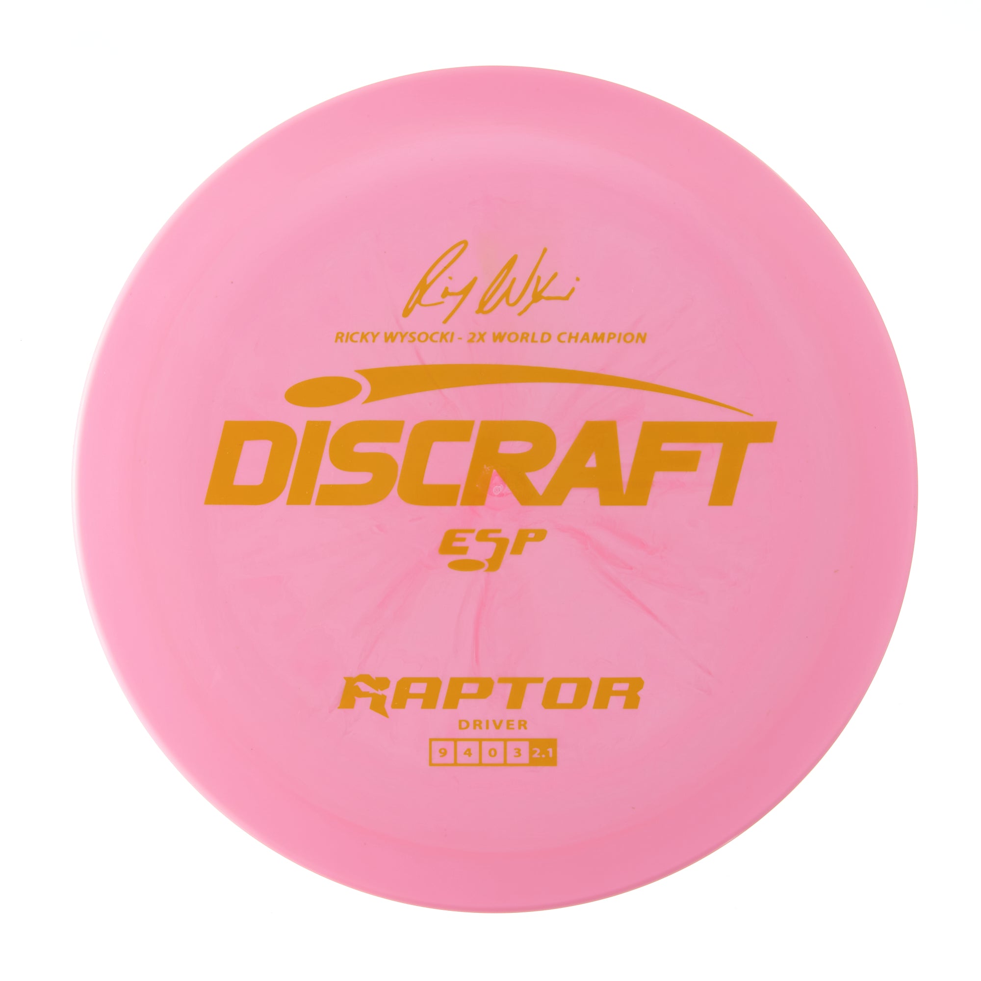 Ricky Wysocki 2X World Champion ESP Raptor