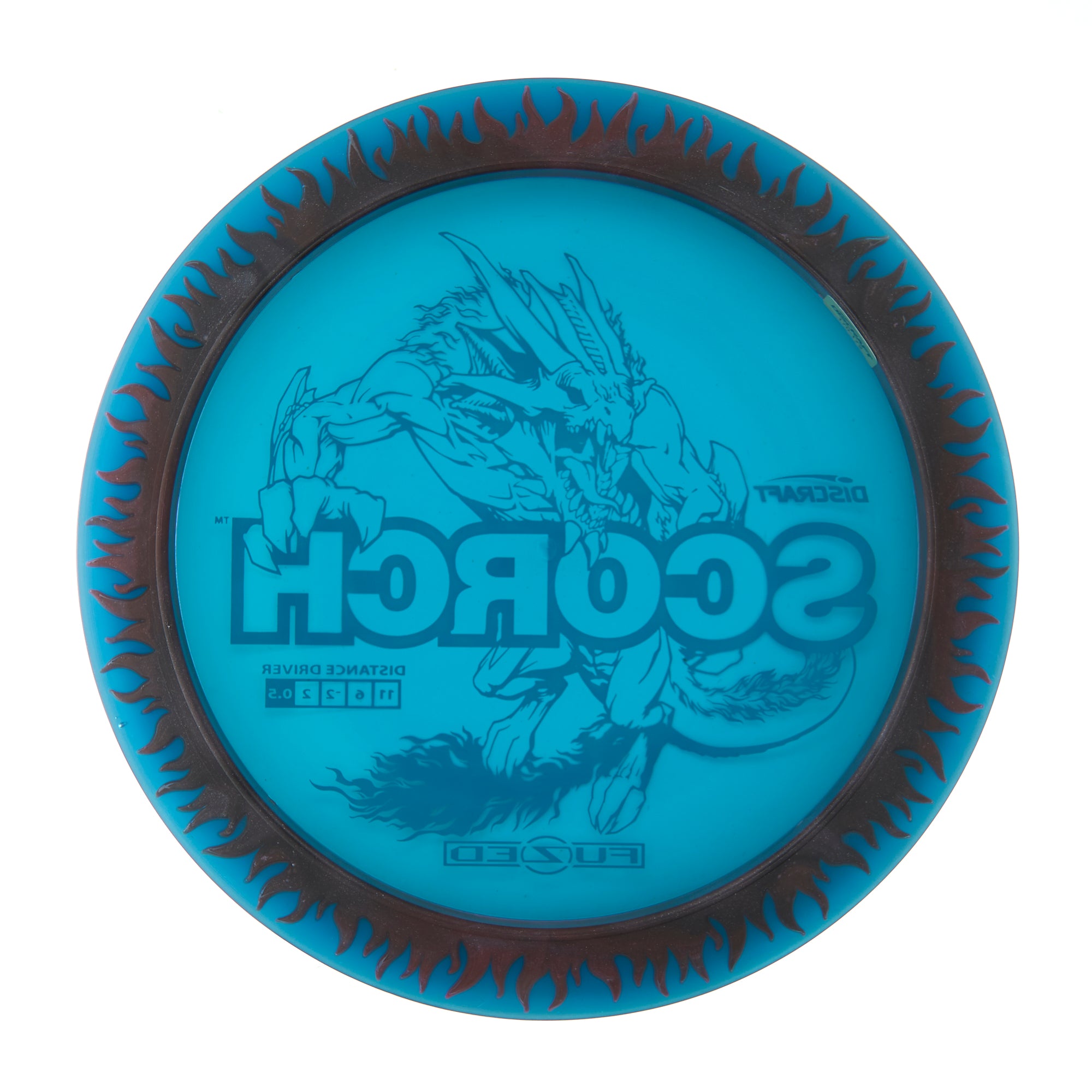 Flame Pattern Fuzed Line Scorch