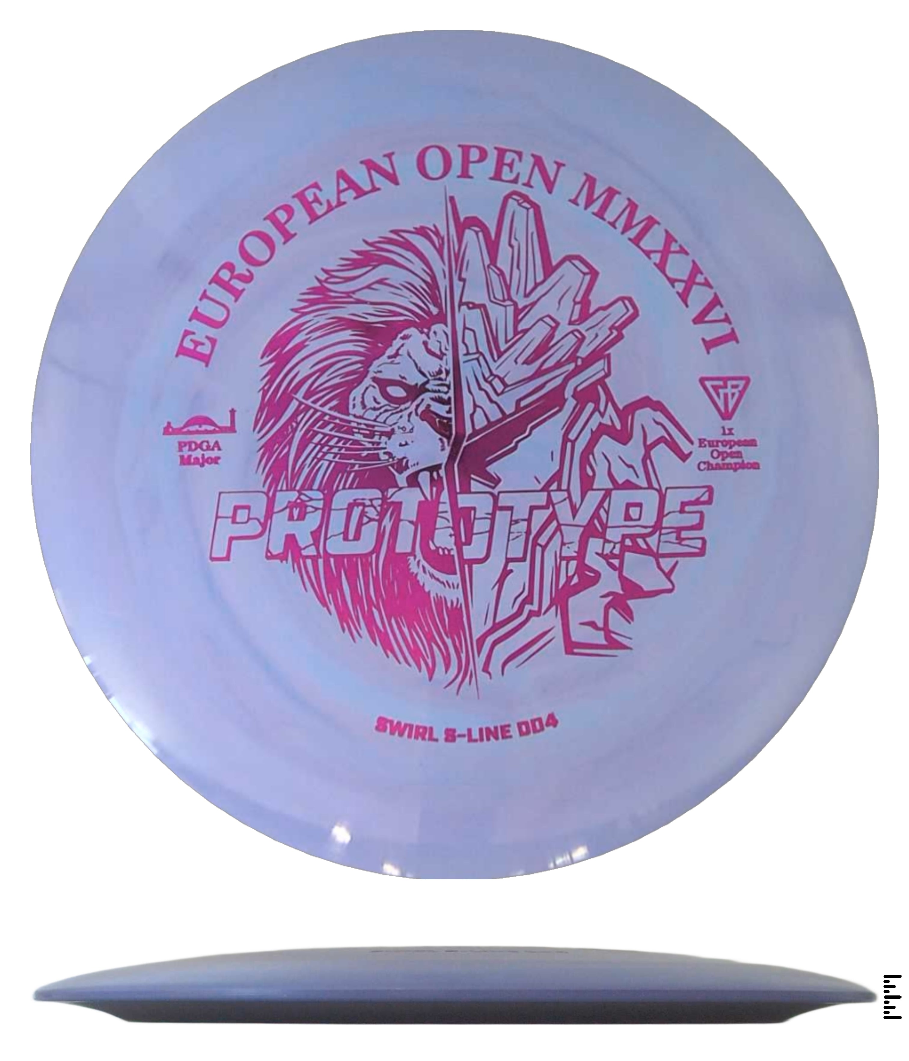 2026 European Open Fundraiser Prototype Swirl S-Line DD4