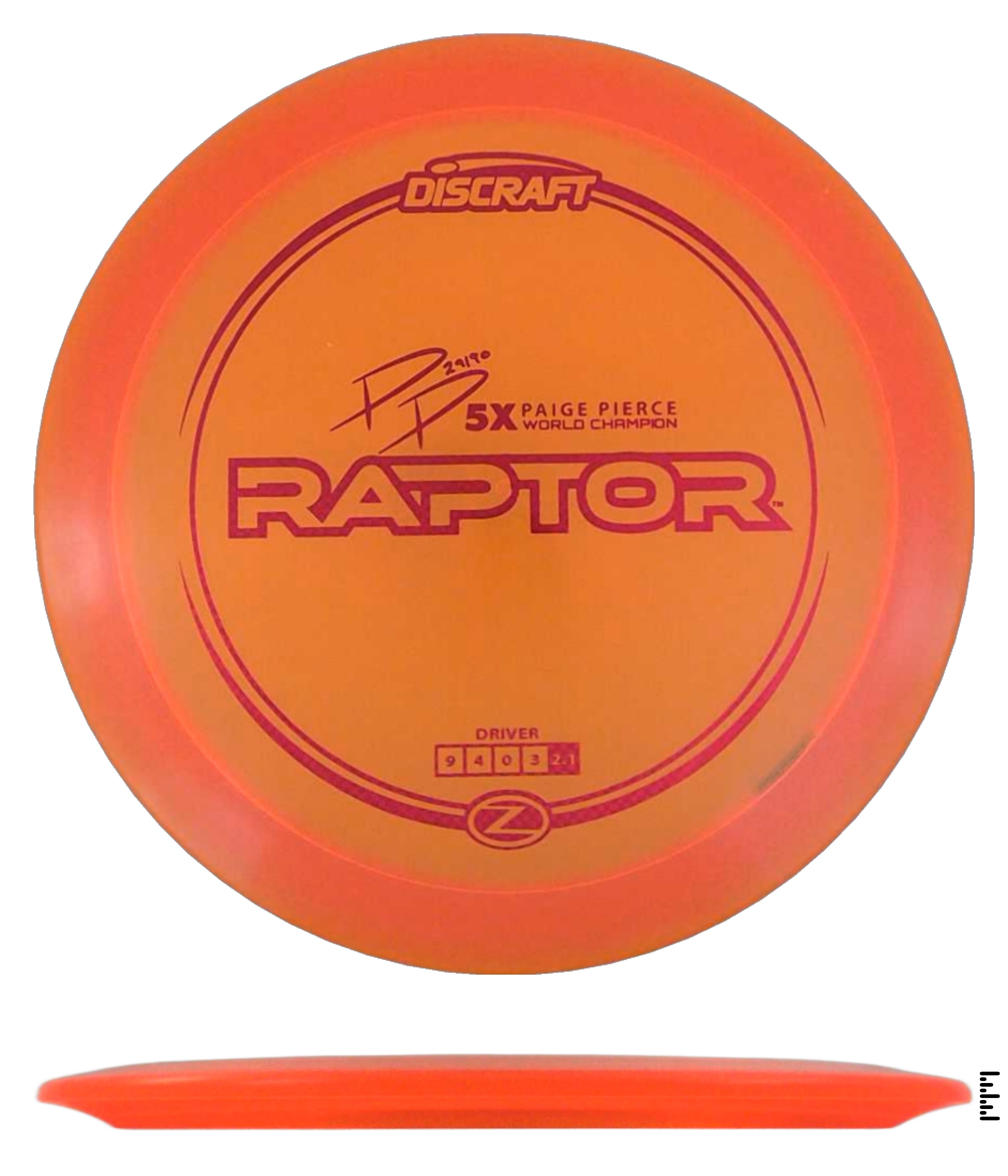 Paige Pierce 5X World Champion Z Line Raptor