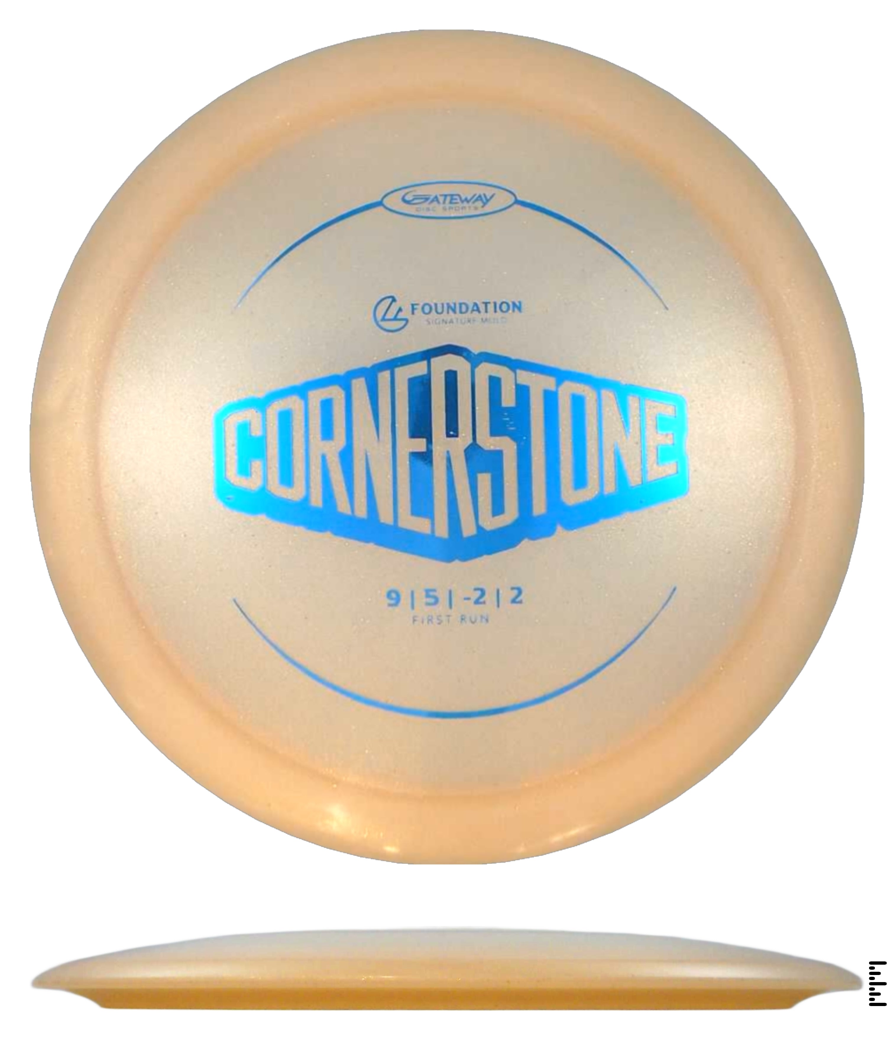 First Run Factory Second Diamond Metal Flake CornerStone