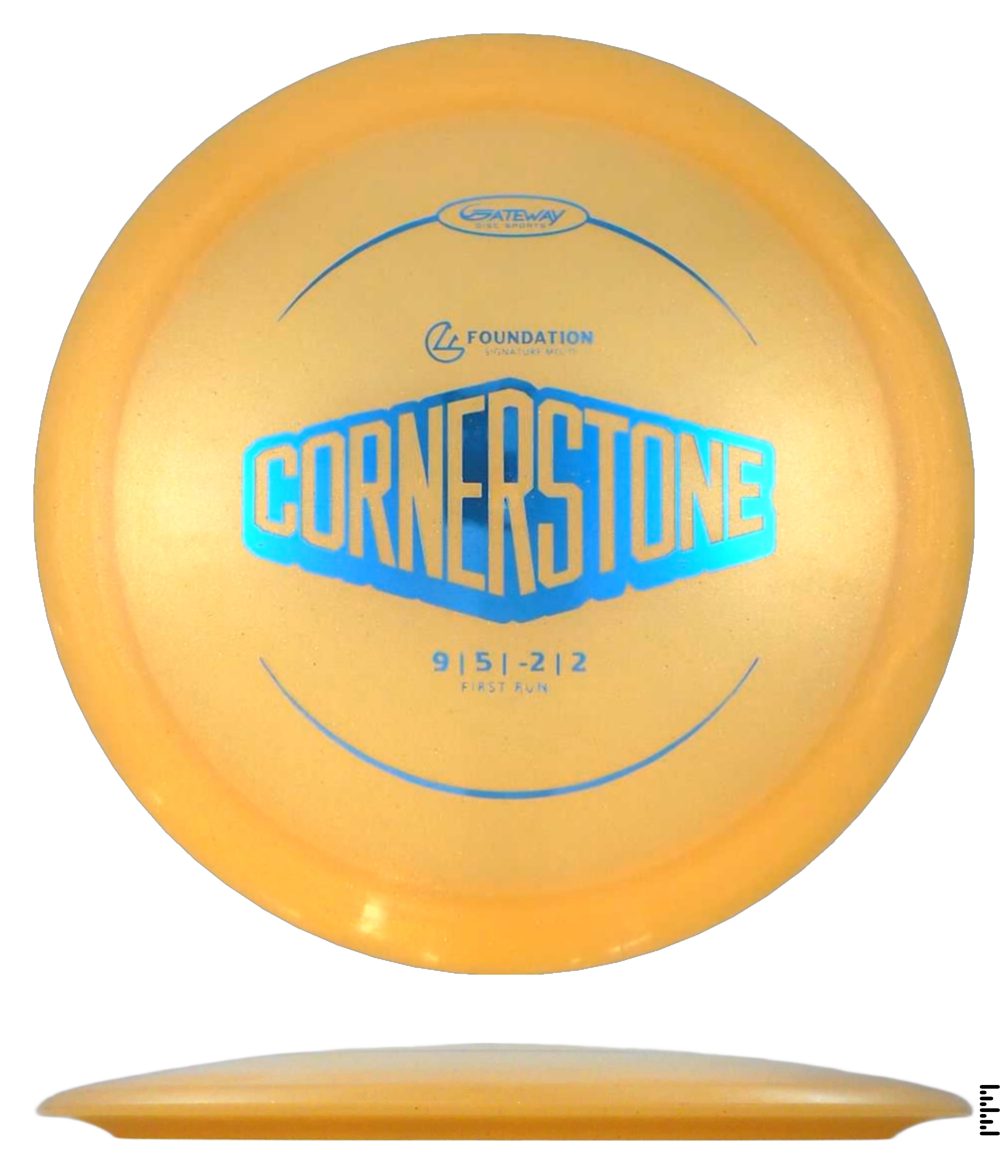 First Run Factory Second Diamond Metal Flake CornerStone