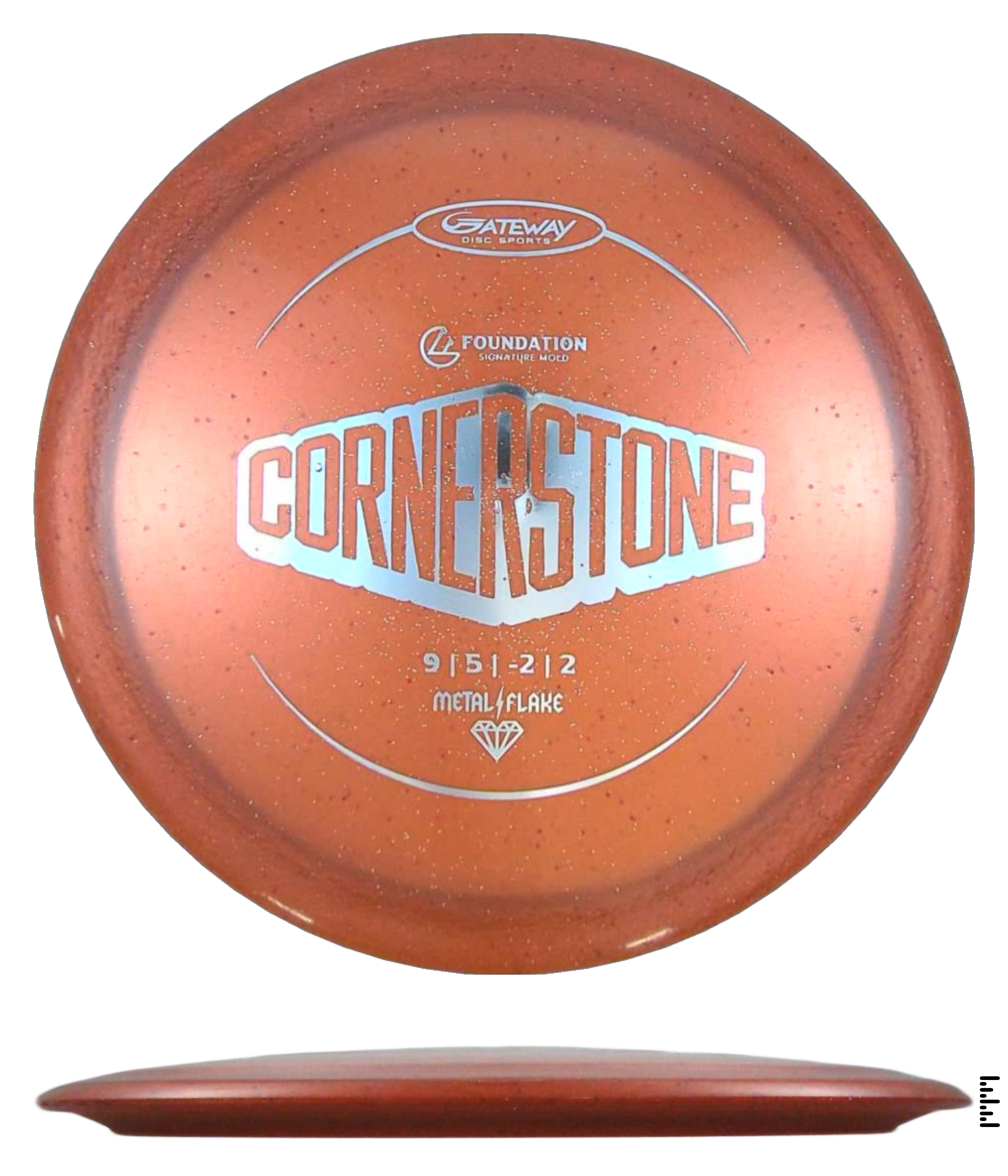 Diamond Metal Flake CornerStone