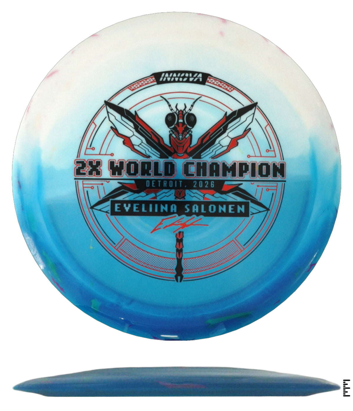 2026 Eveliina Salonen 2x World Champion Party Time Duo Destroyer