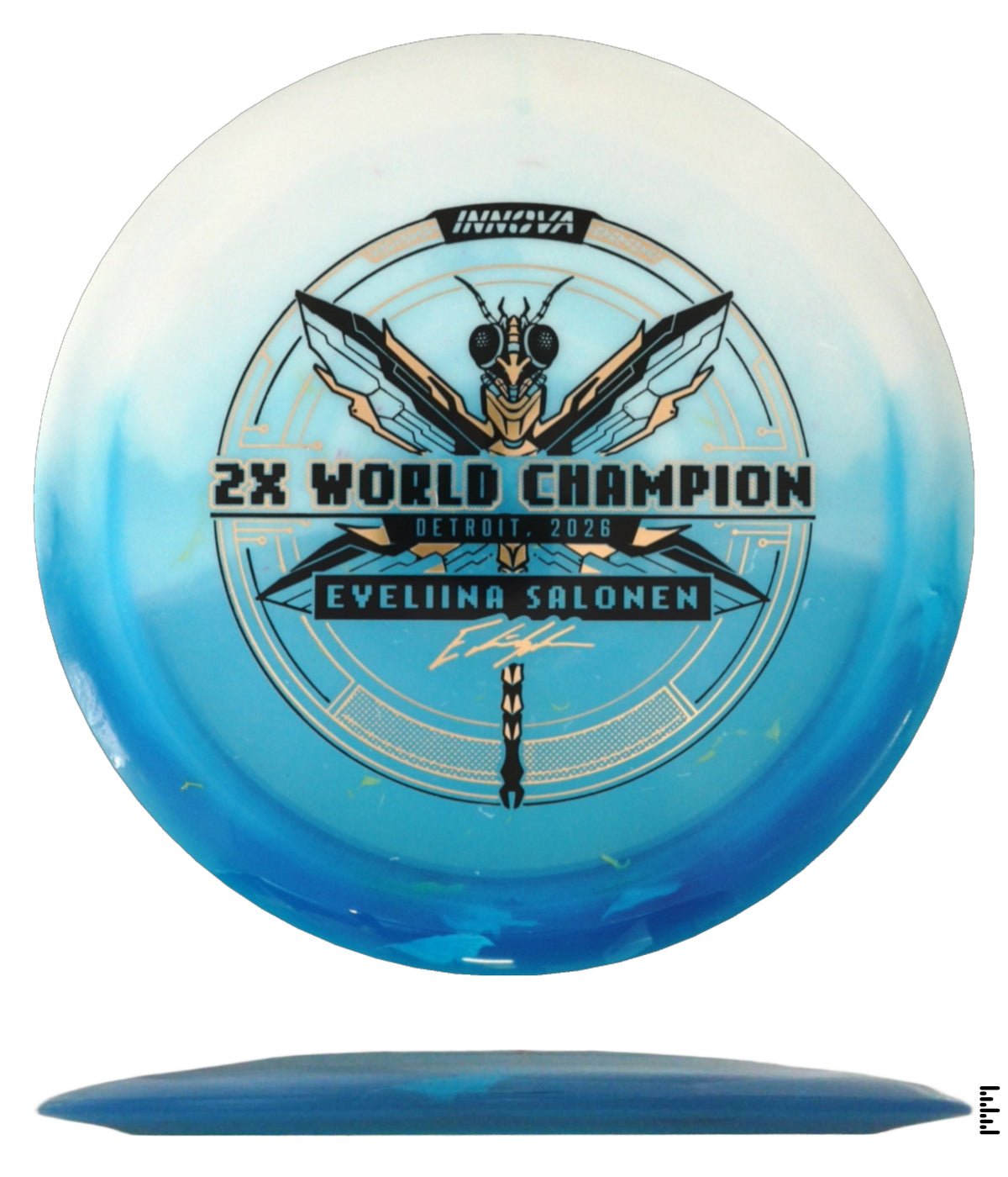 2026 Eveliina Salonen 2x World Champion Party Time Duo Destroyer