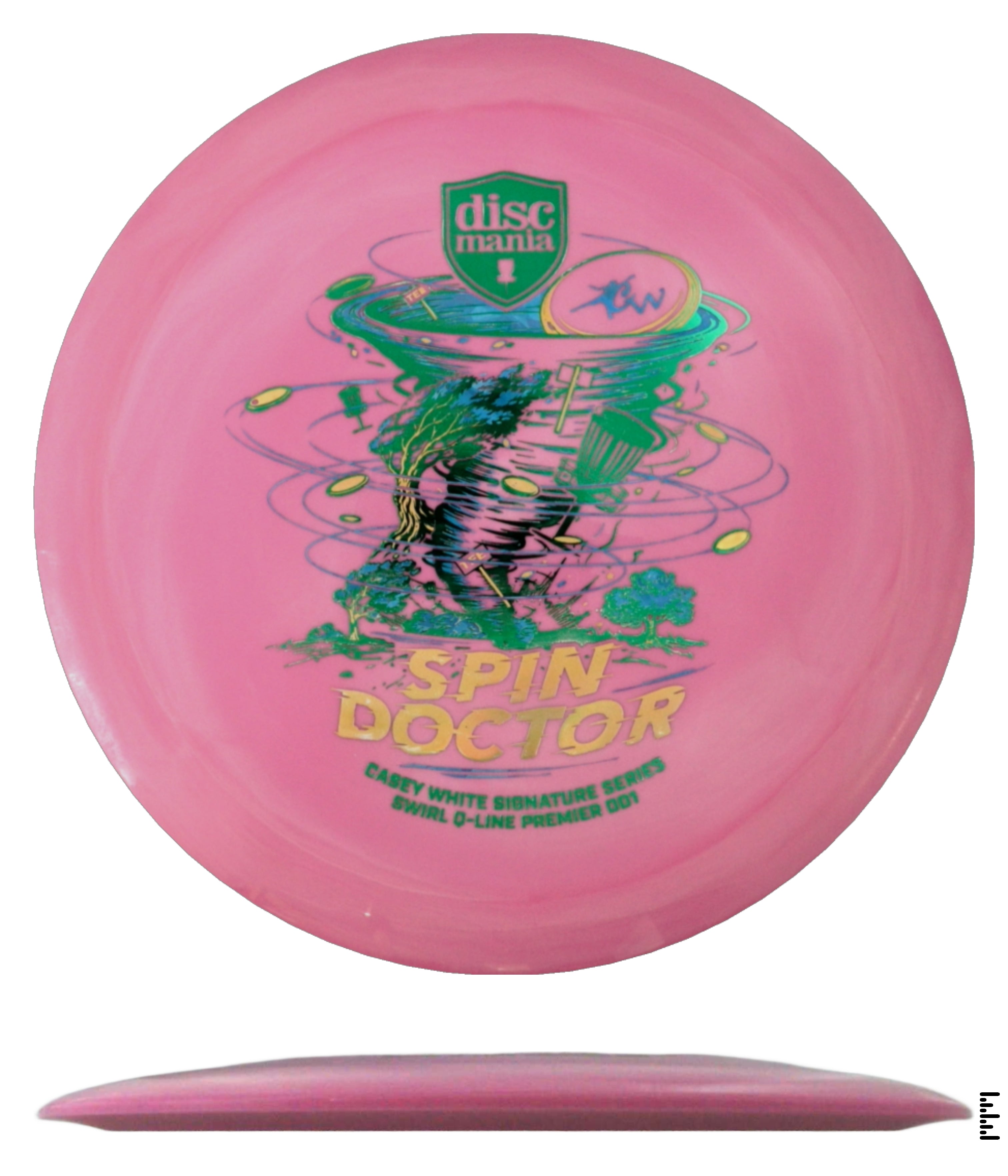 Casey White Spin Doctor Swirl Q-Line Premier DD1